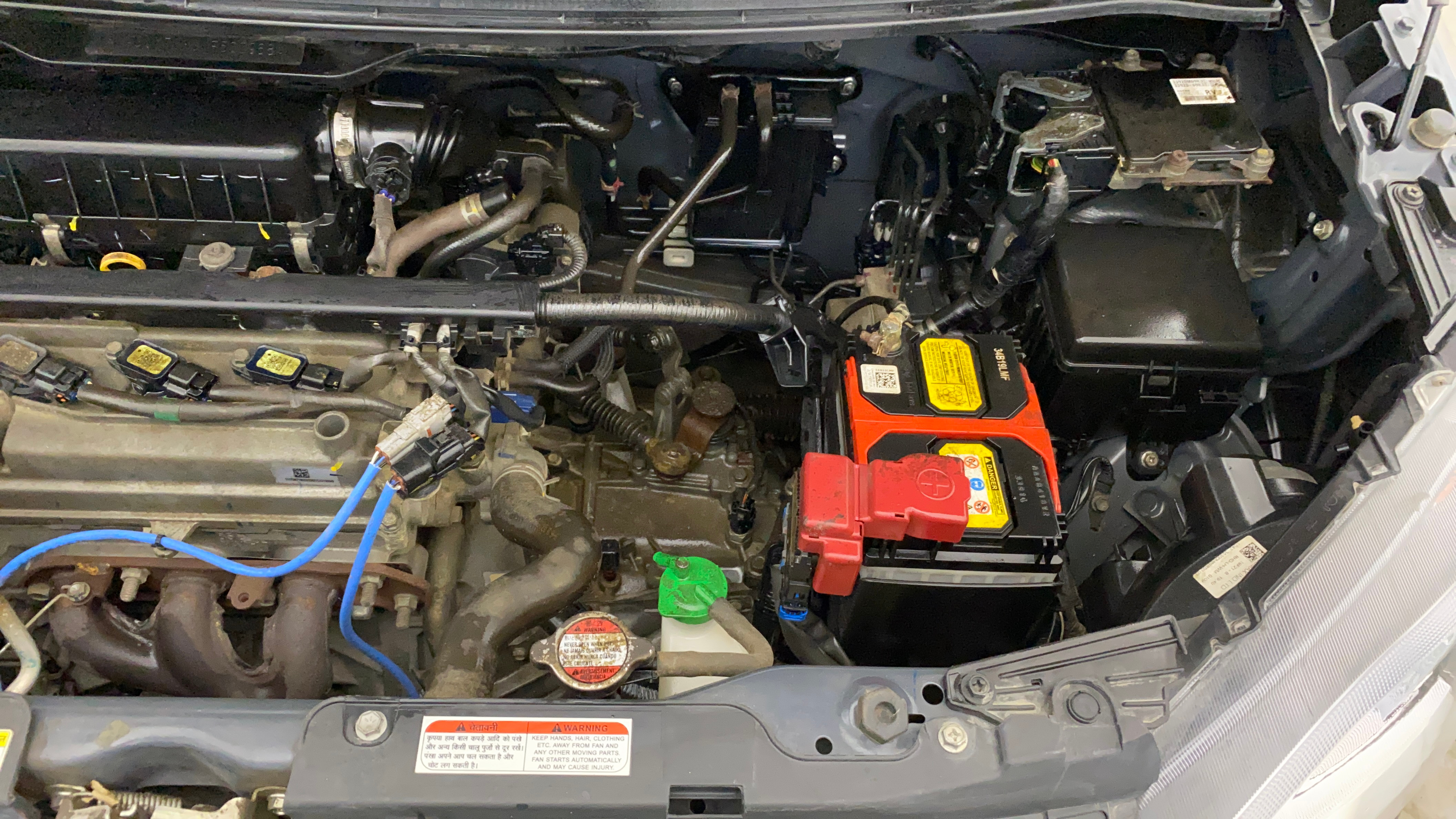2021 Maruti New Wagon-R VXI 1.0, Petrol, Manual, 15,949 km, Engine View - Left