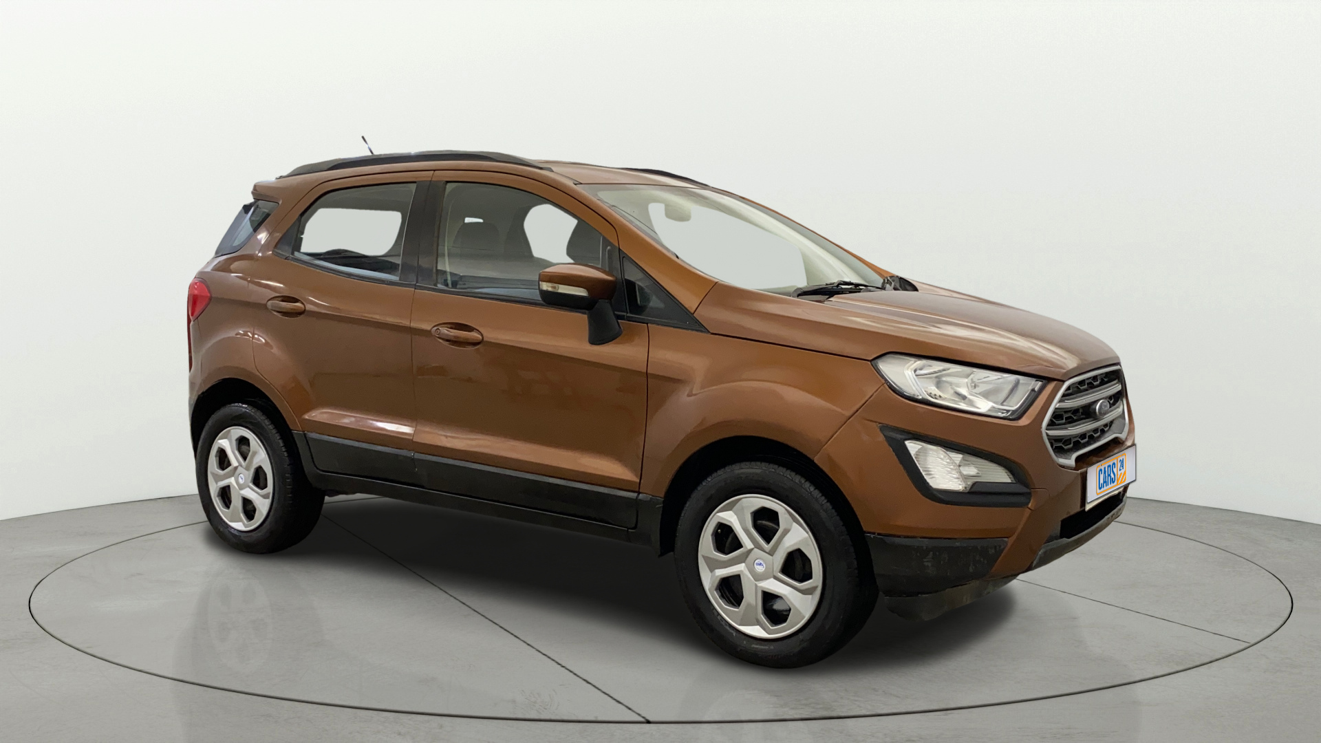 2018 Ford Ecosport TREND + 1.5L PETROL AT, Petrol, Automatic, 58,369 km, Right Front Diagonal