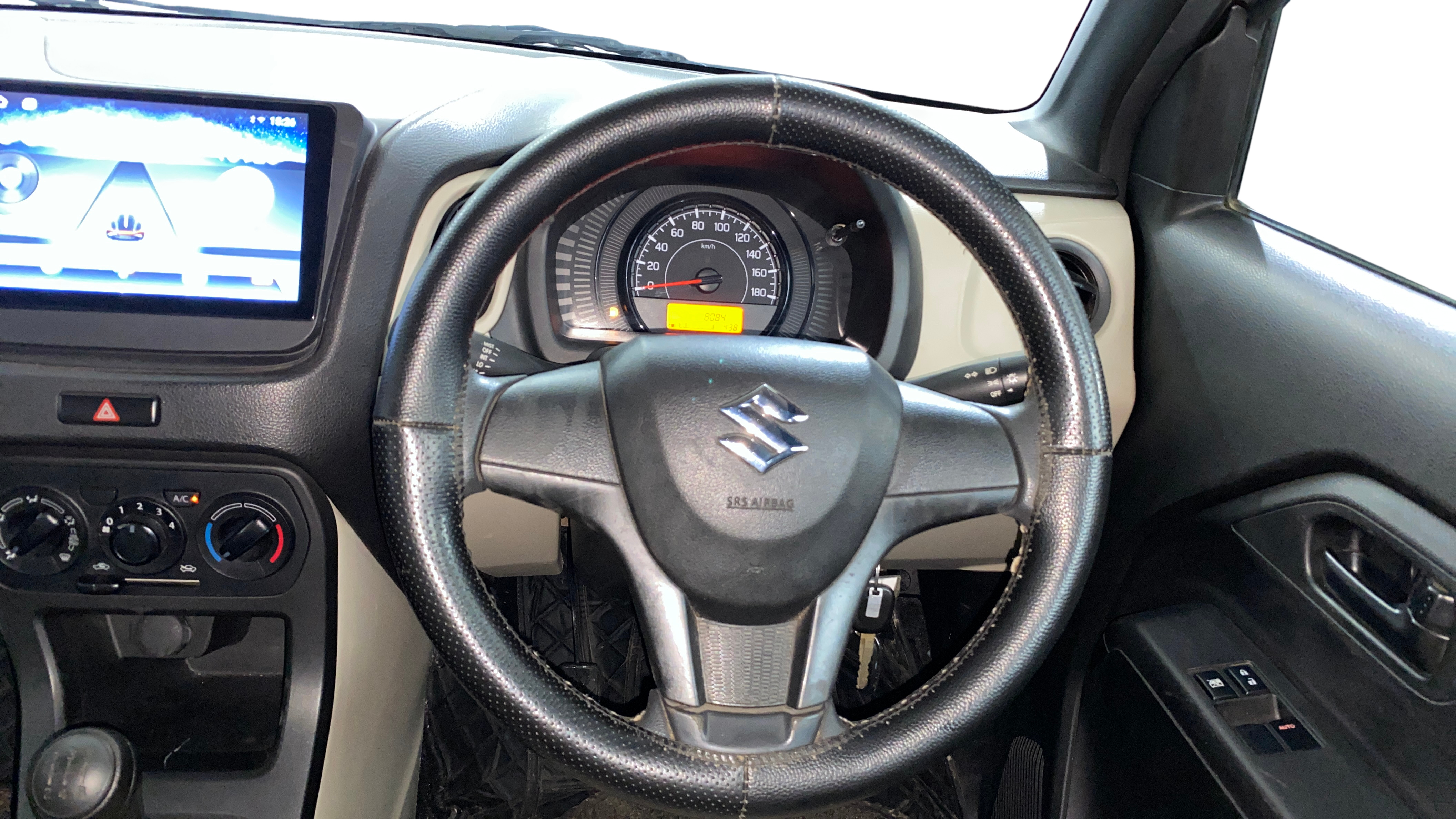 2022 Maruti New Wagon-R LXI 1.0, Petrol, Manual, 8,073 km, Steering Wheel Close Up
