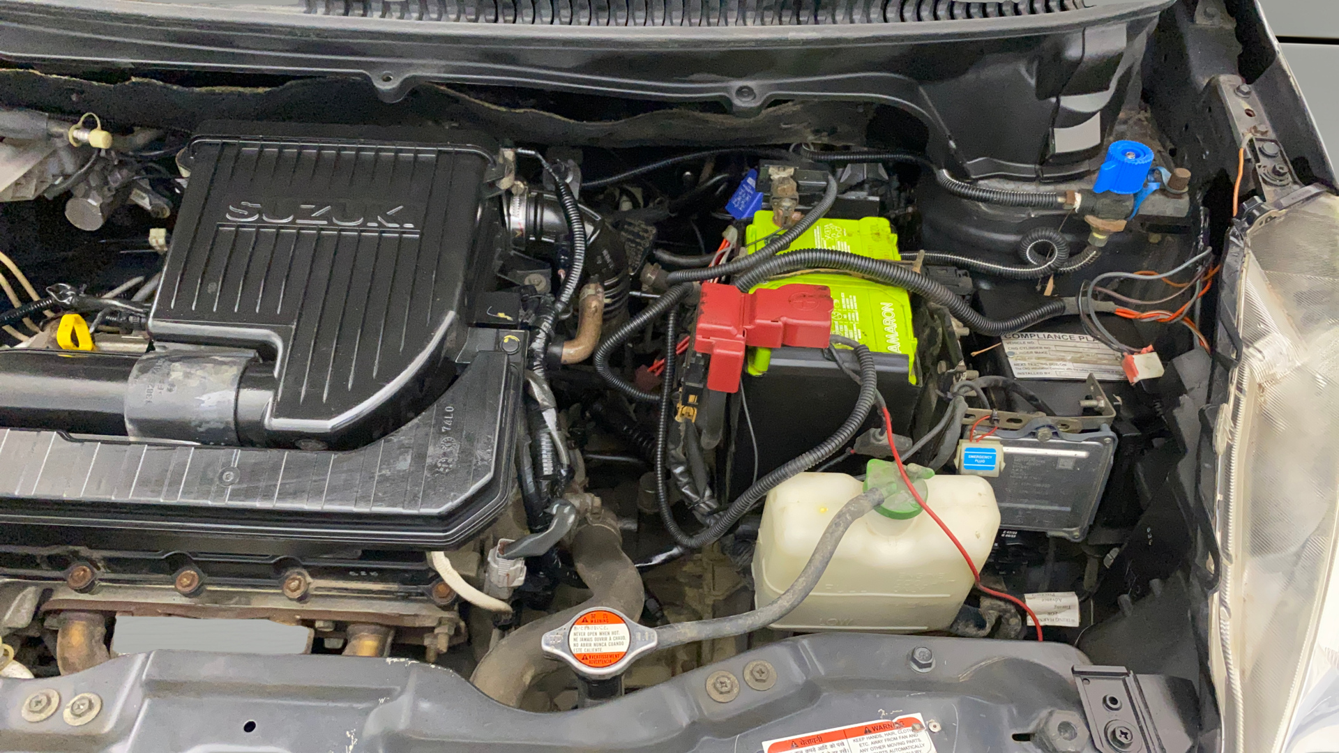 2016 Maruti Ertiga VXI, CNG, Manual, 55,657 km, Engine View - Left