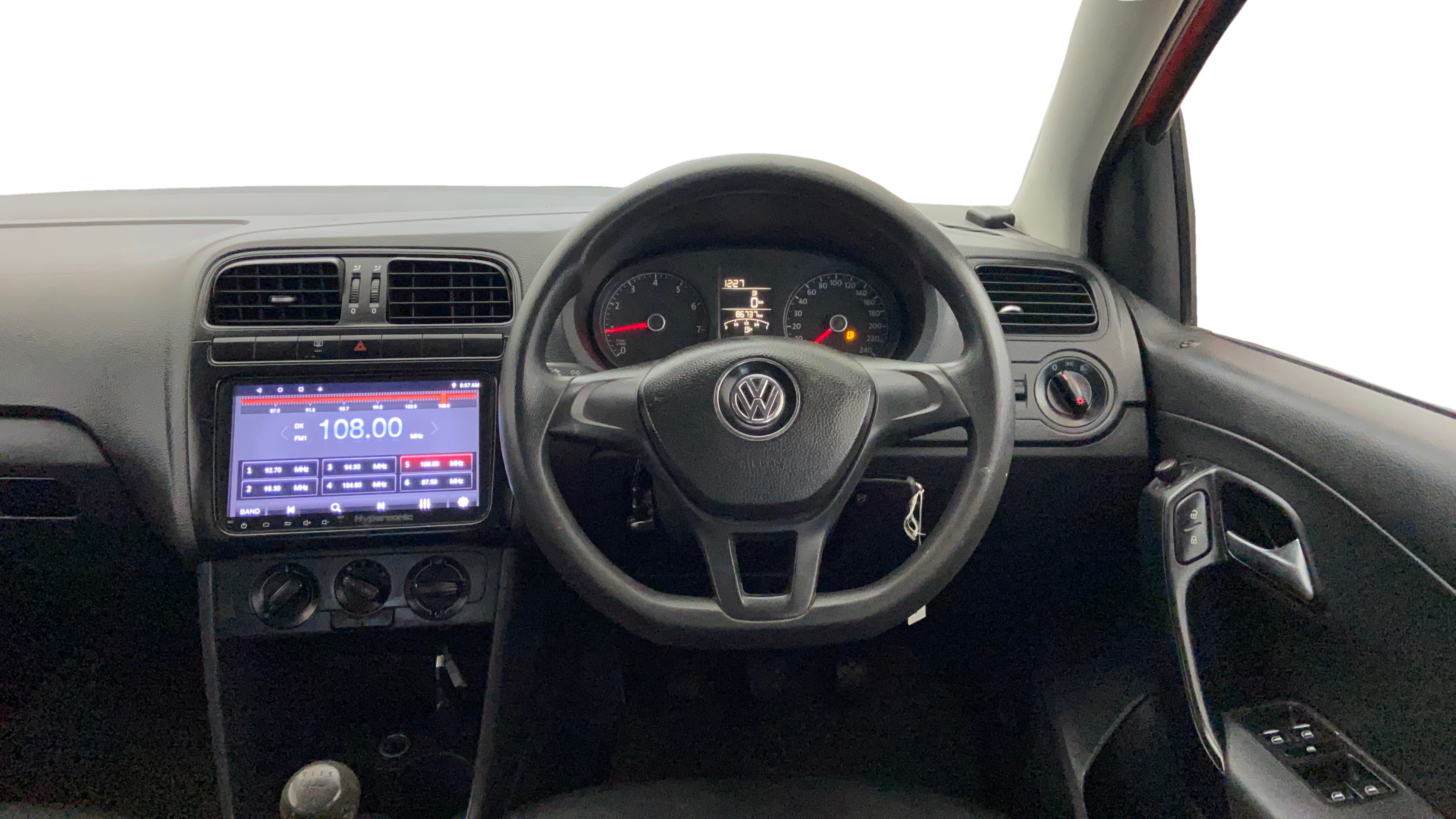 2016 Volkswagen Polo COMFORTLINE 1.2L, Petrol, Manual, 86,733 km, Steering Wheel Close Up