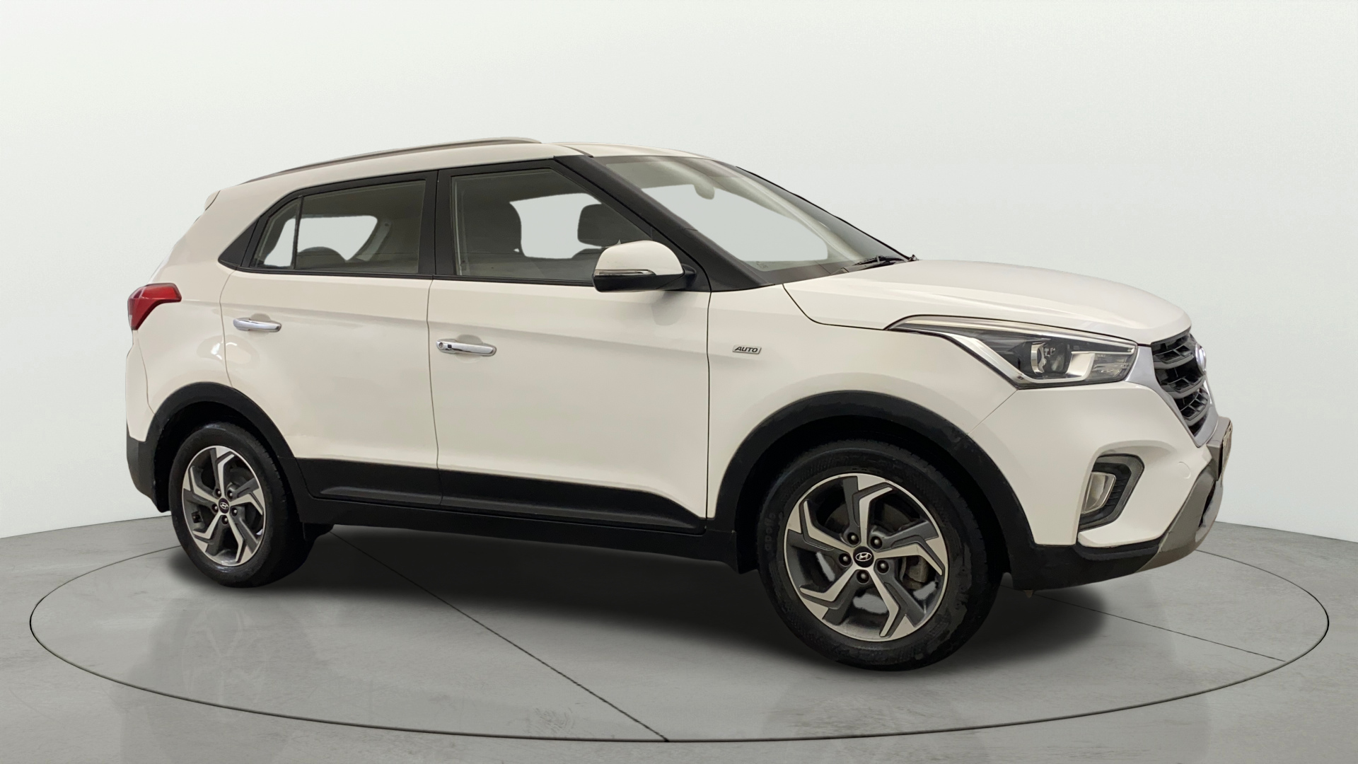2018 Hyundai Creta SX AT 1.6 PETROL, Petrol, Automatic, 70,953 km, Right Front Diagonal