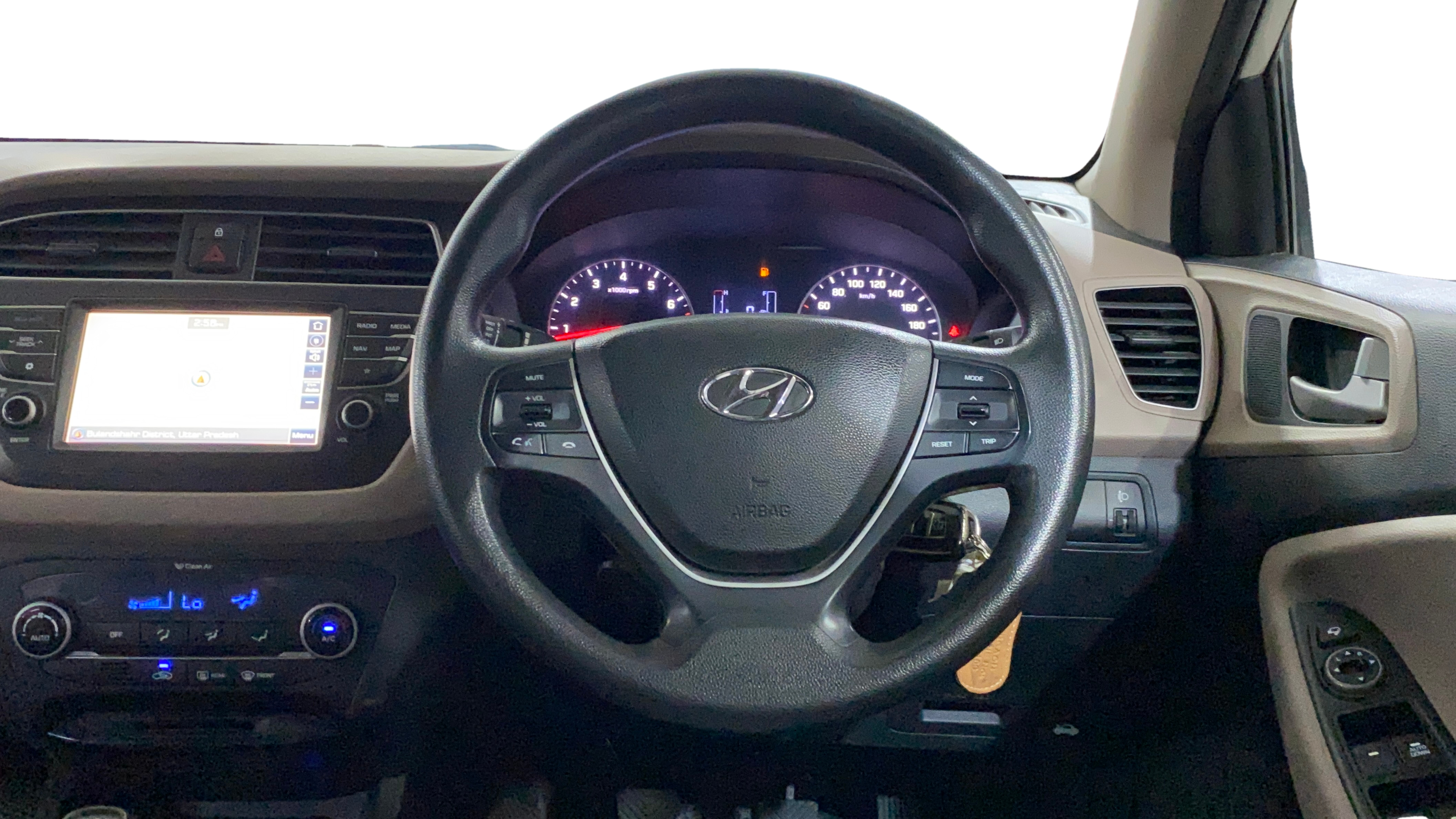 2018 Hyundai Elite i20 ASTA 1.2, Petrol, Manual, 47,520 km, Steering Wheel Close Up