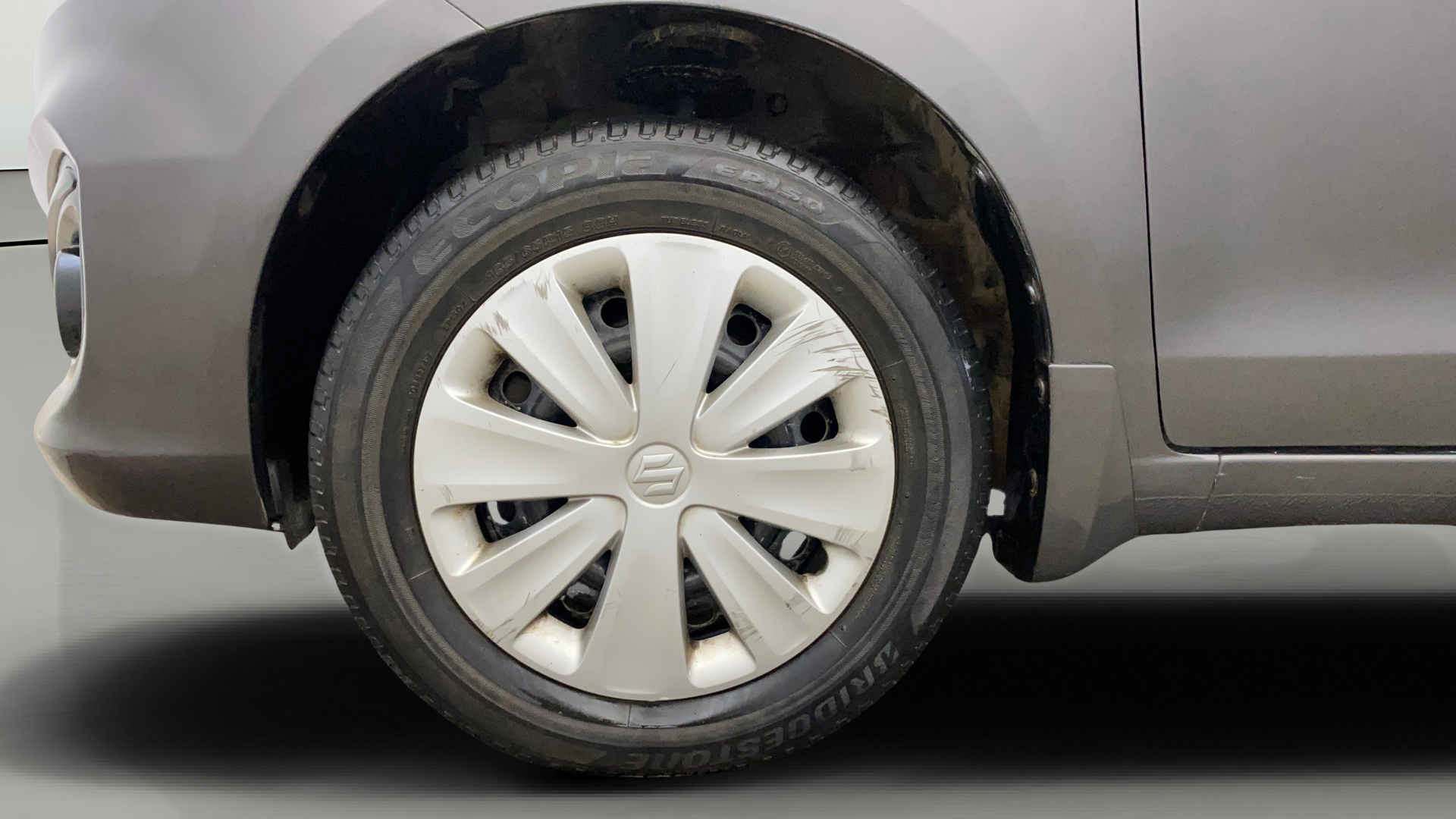 2016 Maruti Ertiga VXI, CNG, Manual, 55,657 km, Left Front Wheel