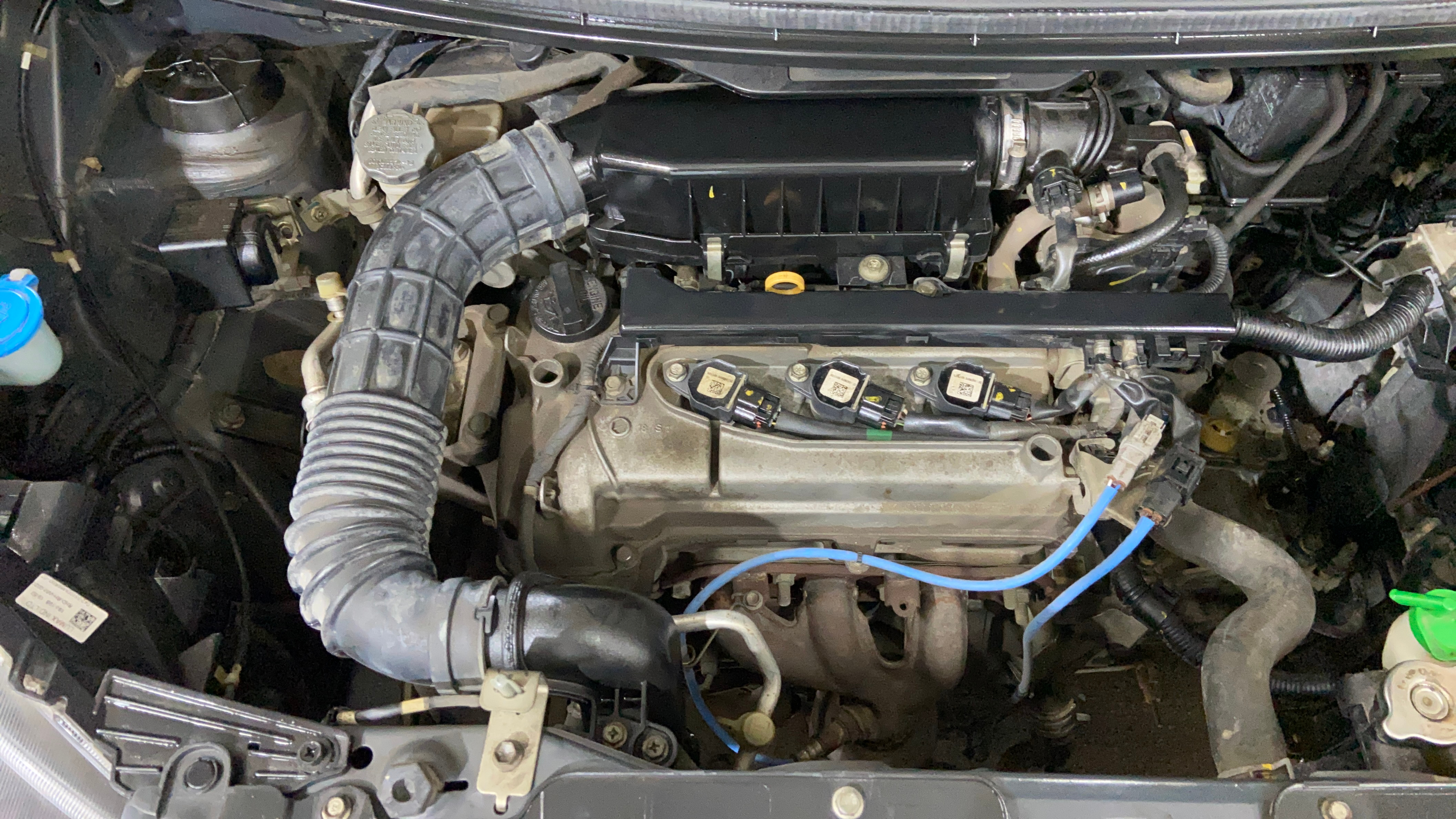 2019 Maruti New Wagon-R VXI (O) 1.0, Petrol, Manual, 63,640 km, Engine View - Left