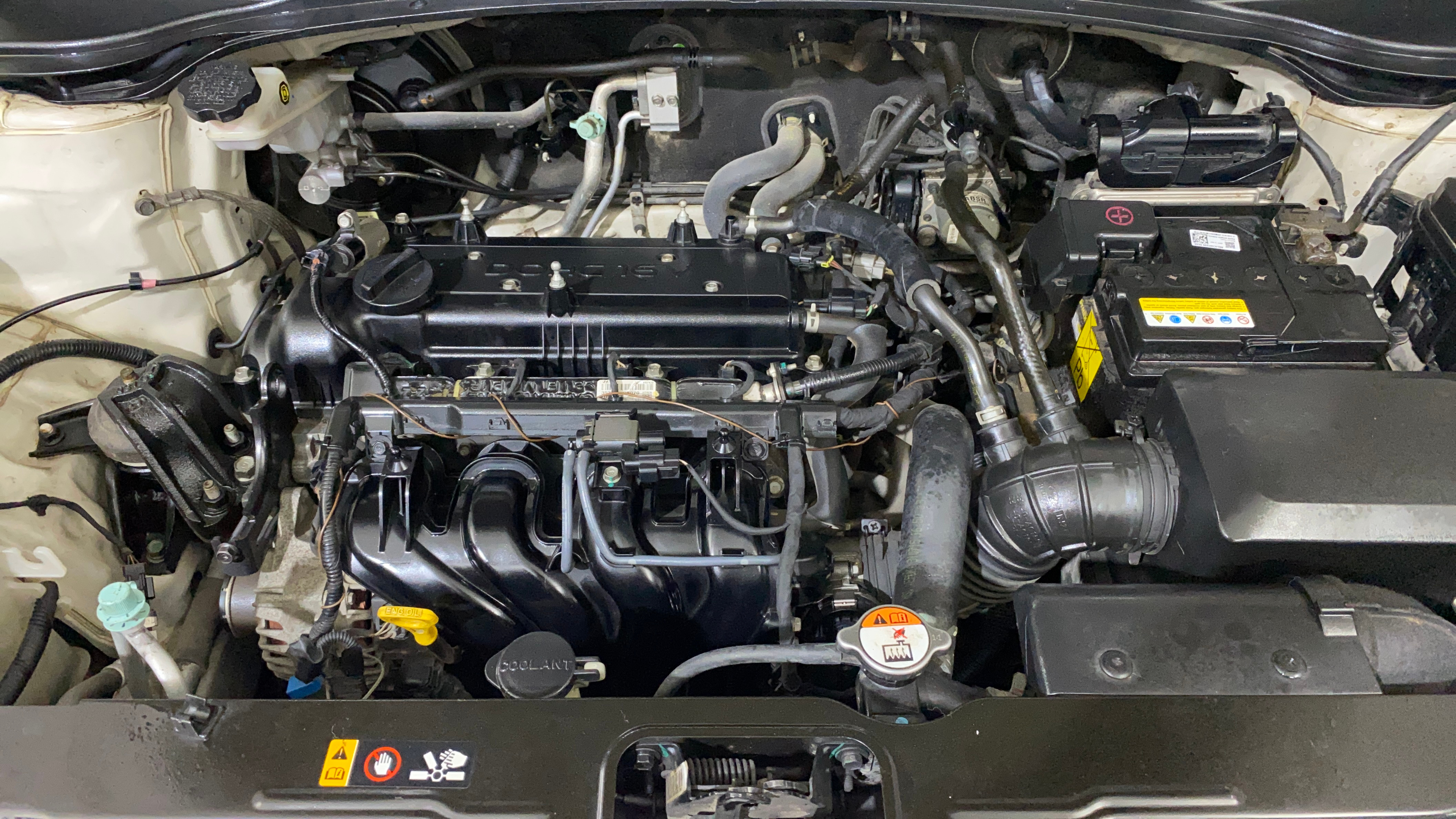 2015 Hyundai Creta SX PLUS 1.6 PETROL, Petrol, Manual, 62,487 km, Engine View
