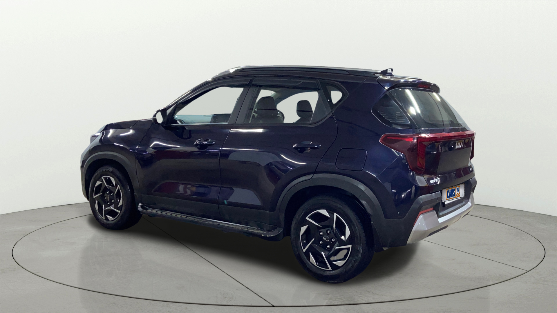 2024 KIA SONET HTK PLUS 1.0 TURBO PETROL IMT, Petrol, Manual, 22,103 km, Left Back Diagonal