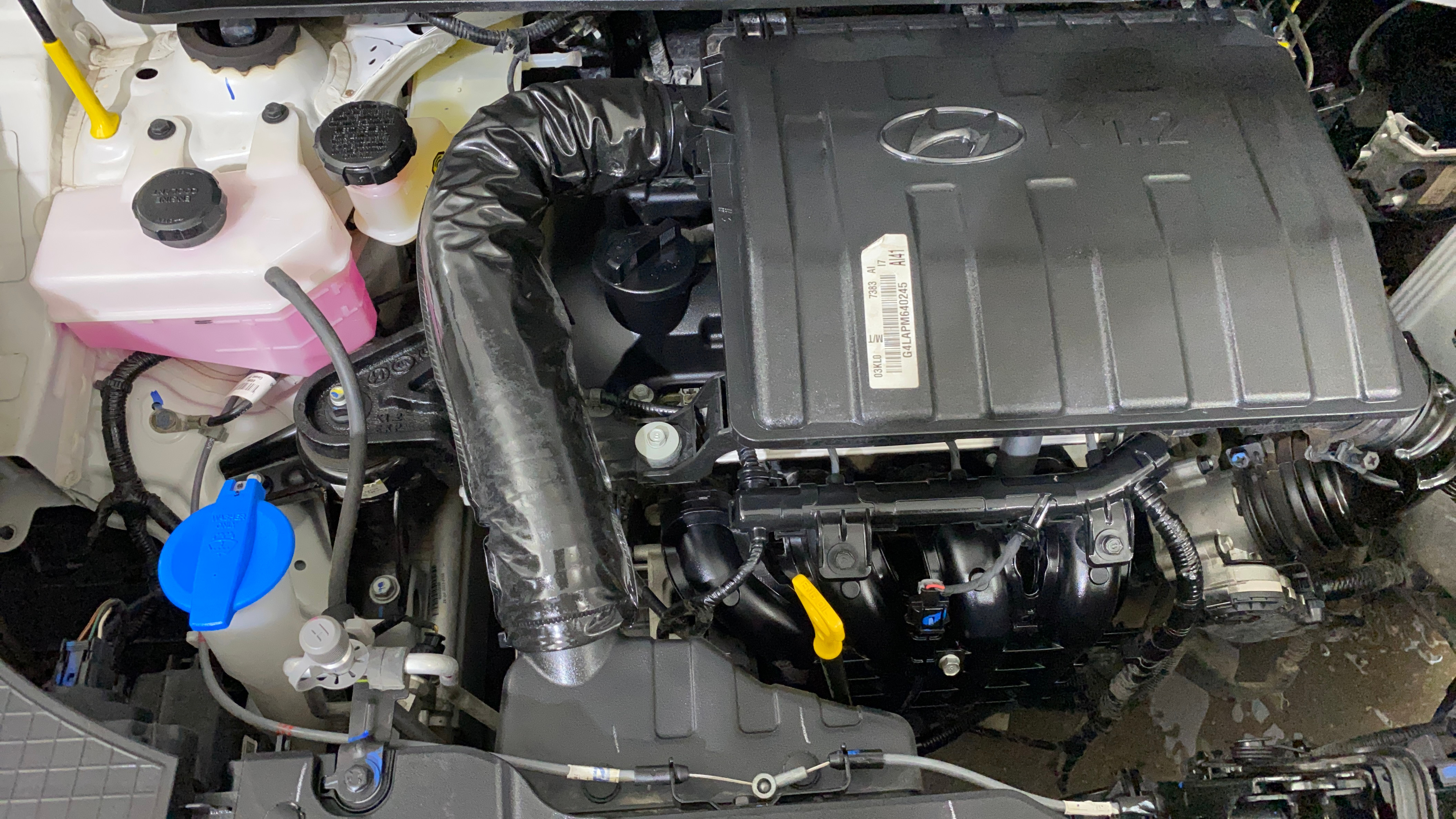 2023 Hyundai EXTER SX (O) CONNECT, Petrol, Manual, 8,945 km, Engine View - Right