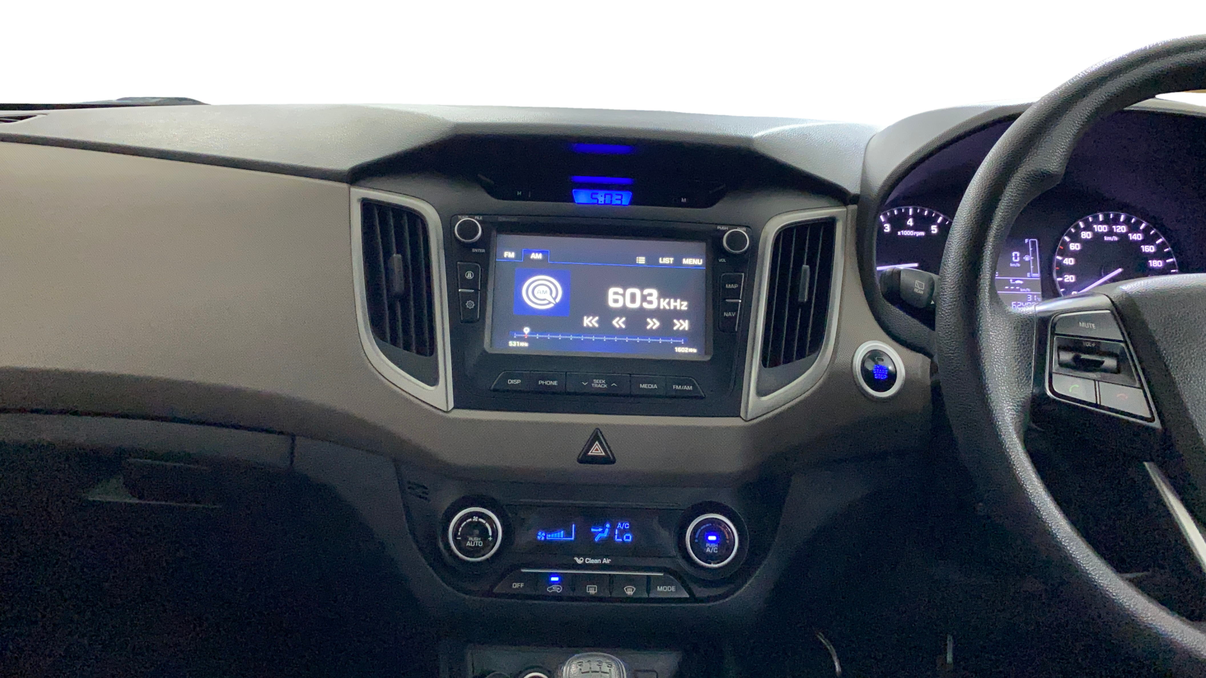 2015 Hyundai Creta SX PLUS 1.6 PETROL, Petrol, Manual, 62,487 km, Air Conditioner