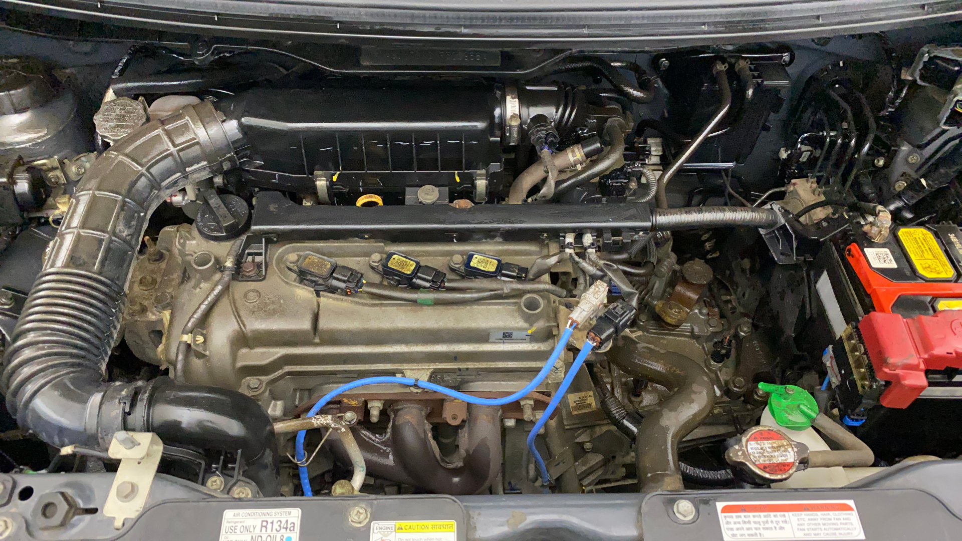 2021 Maruti New Wagon-R VXI 1.0, Petrol, Manual, 15,949 km, Engine View
