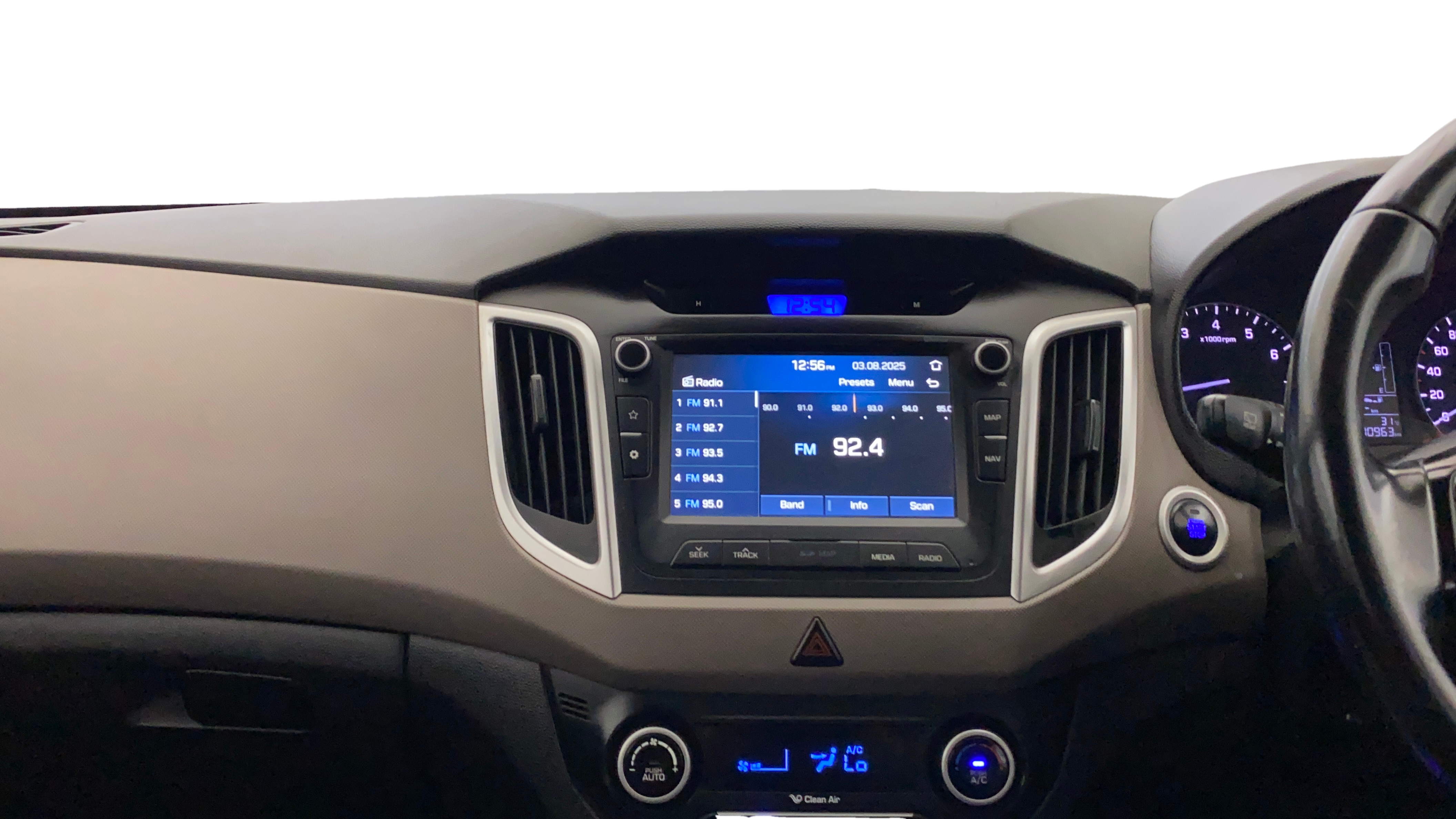 2018 Hyundai Creta SX AT 1.6 PETROL, Petrol, Automatic, 70,953 km, Air Conditioner