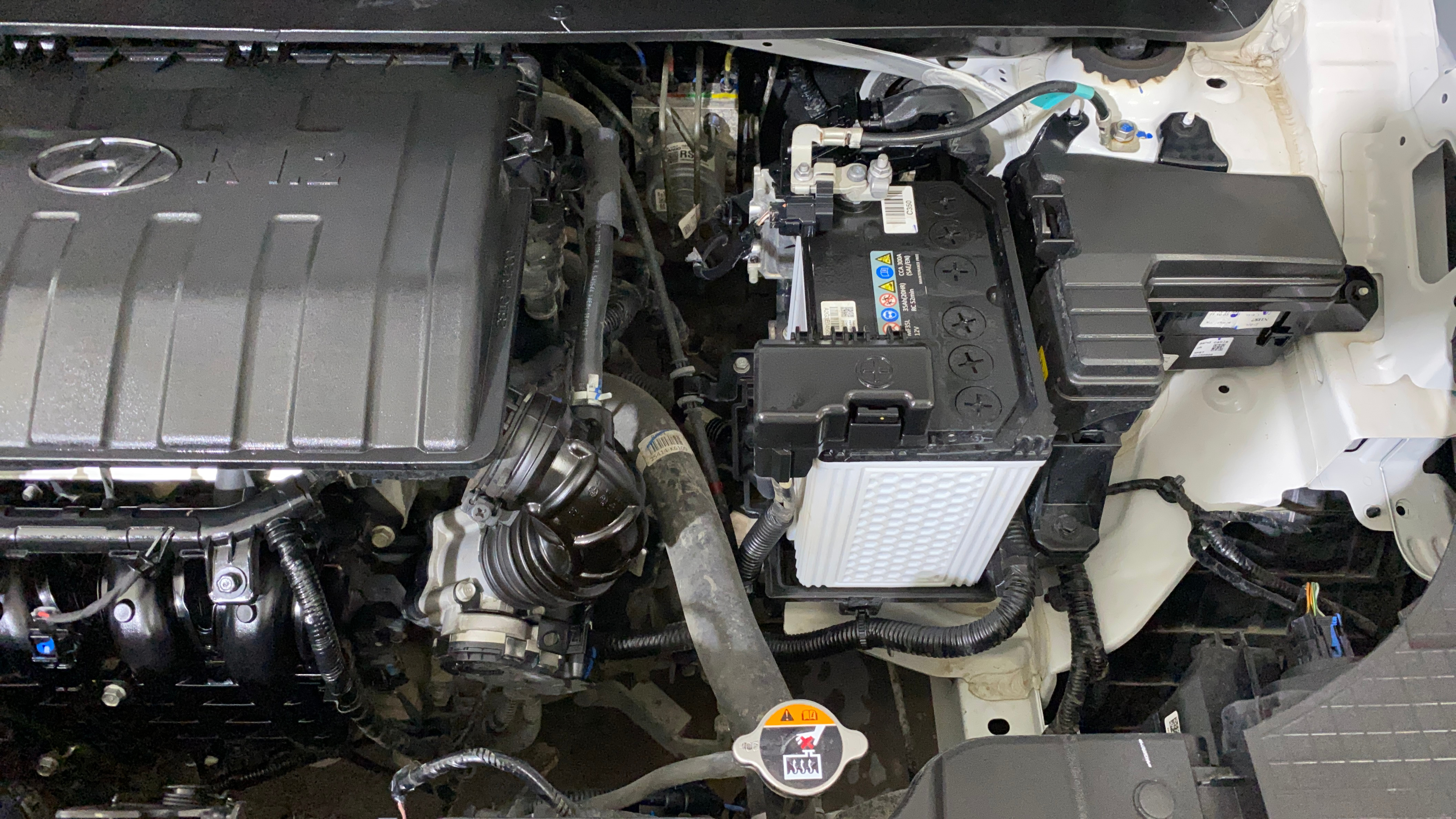 2023 Hyundai EXTER SX (O) CONNECT, Petrol, Manual, 8,945 km, Engine View - Left