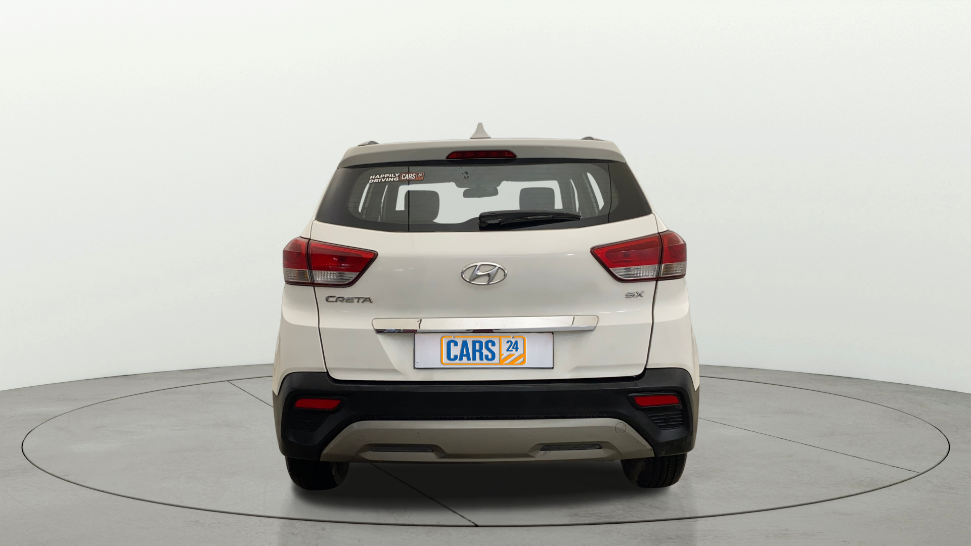 2018 Hyundai Creta SX AT 1.6 PETROL, Petrol, Automatic, 70,953 km, Back/Rear