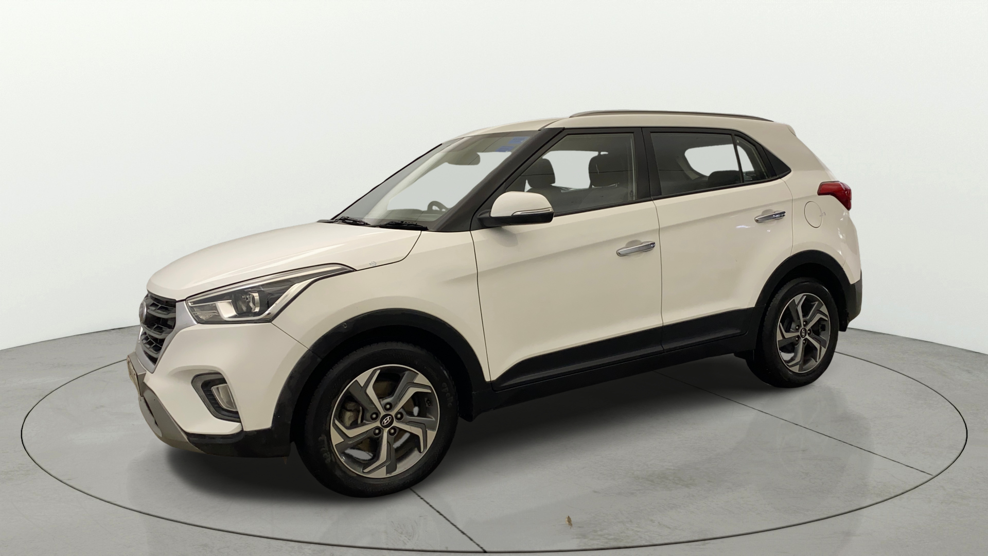 2018 Hyundai Creta SX AT 1.6 PETROL, Petrol, Automatic, 70,953 km, Left Front Diagonal