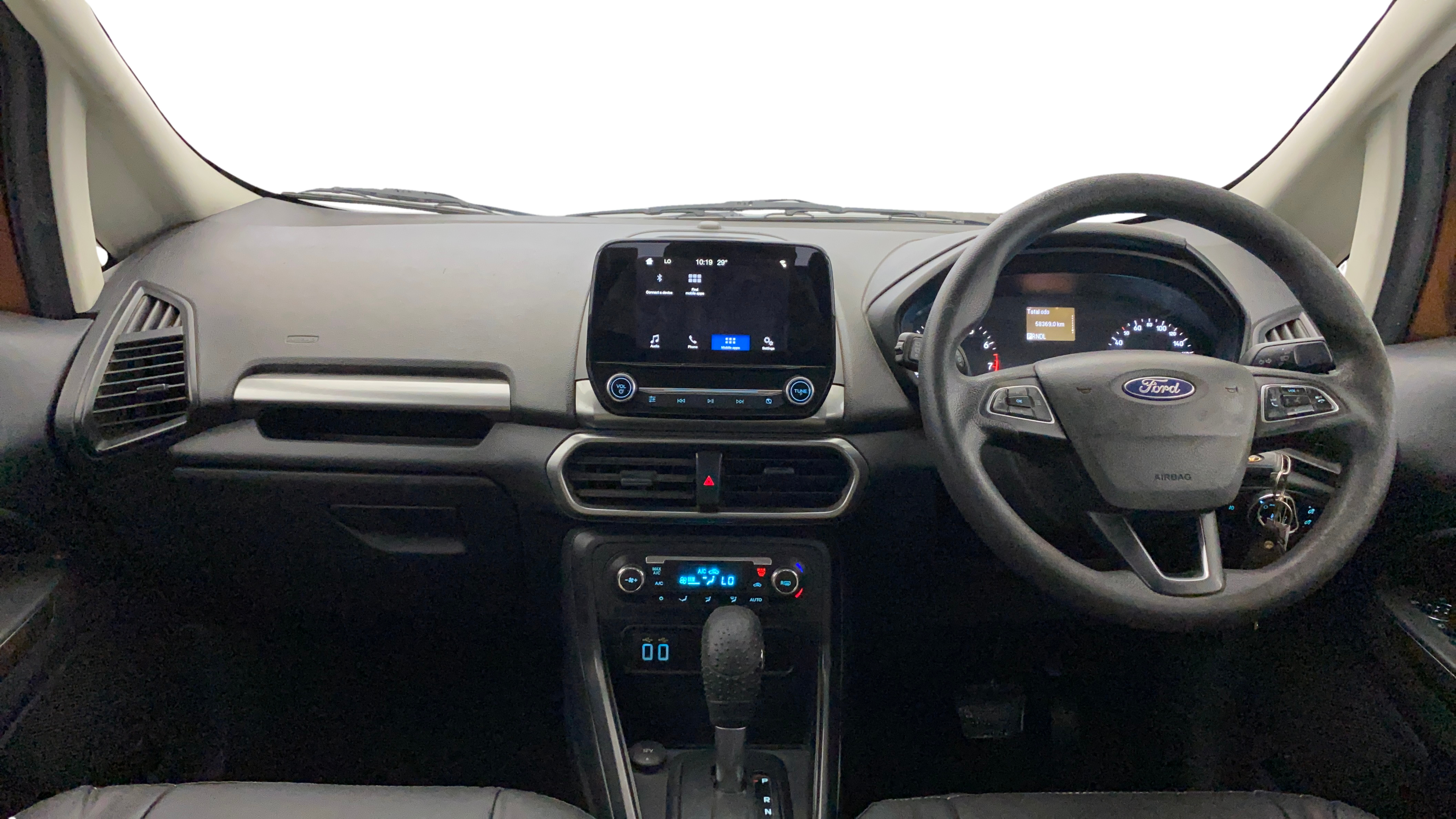 2018 Ford Ecosport TREND + 1.5L PETROL AT, Petrol, Automatic, 58,369 km, Dashboard