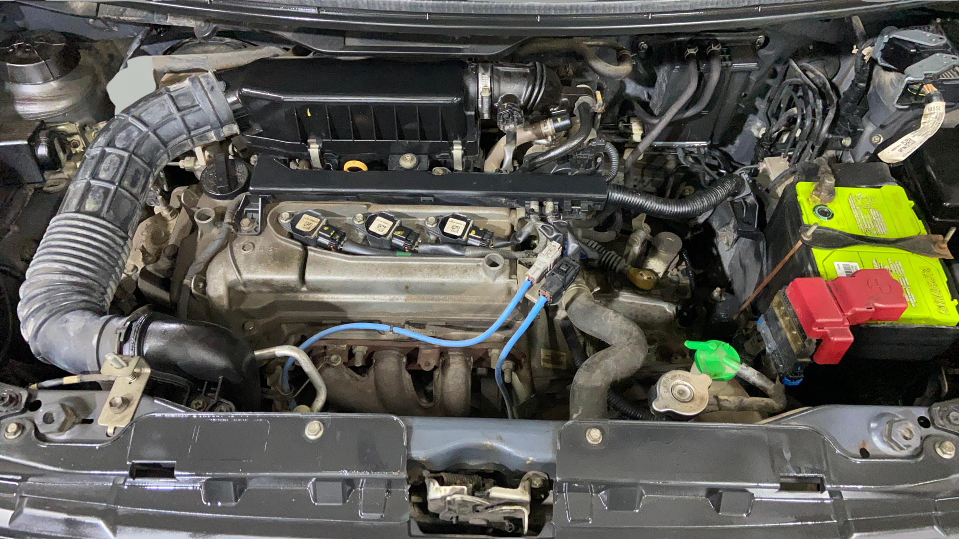 2019 Maruti New Wagon-R VXI (O) 1.0, Petrol, Manual, 63,640 km, Engine View