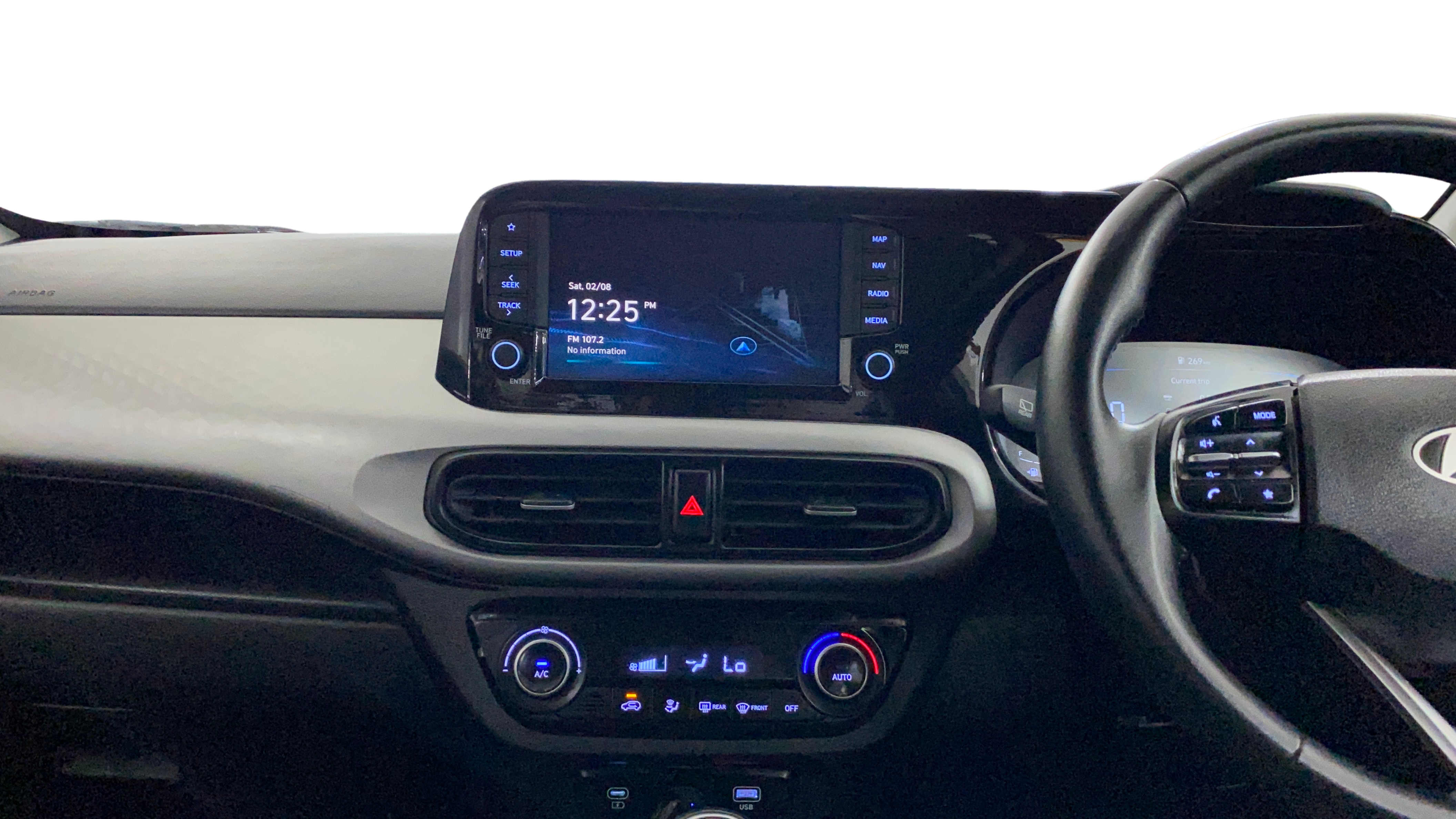 2023 Hyundai EXTER SX (O) CONNECT, Petrol, Manual, 8,945 km, Air Conditioner