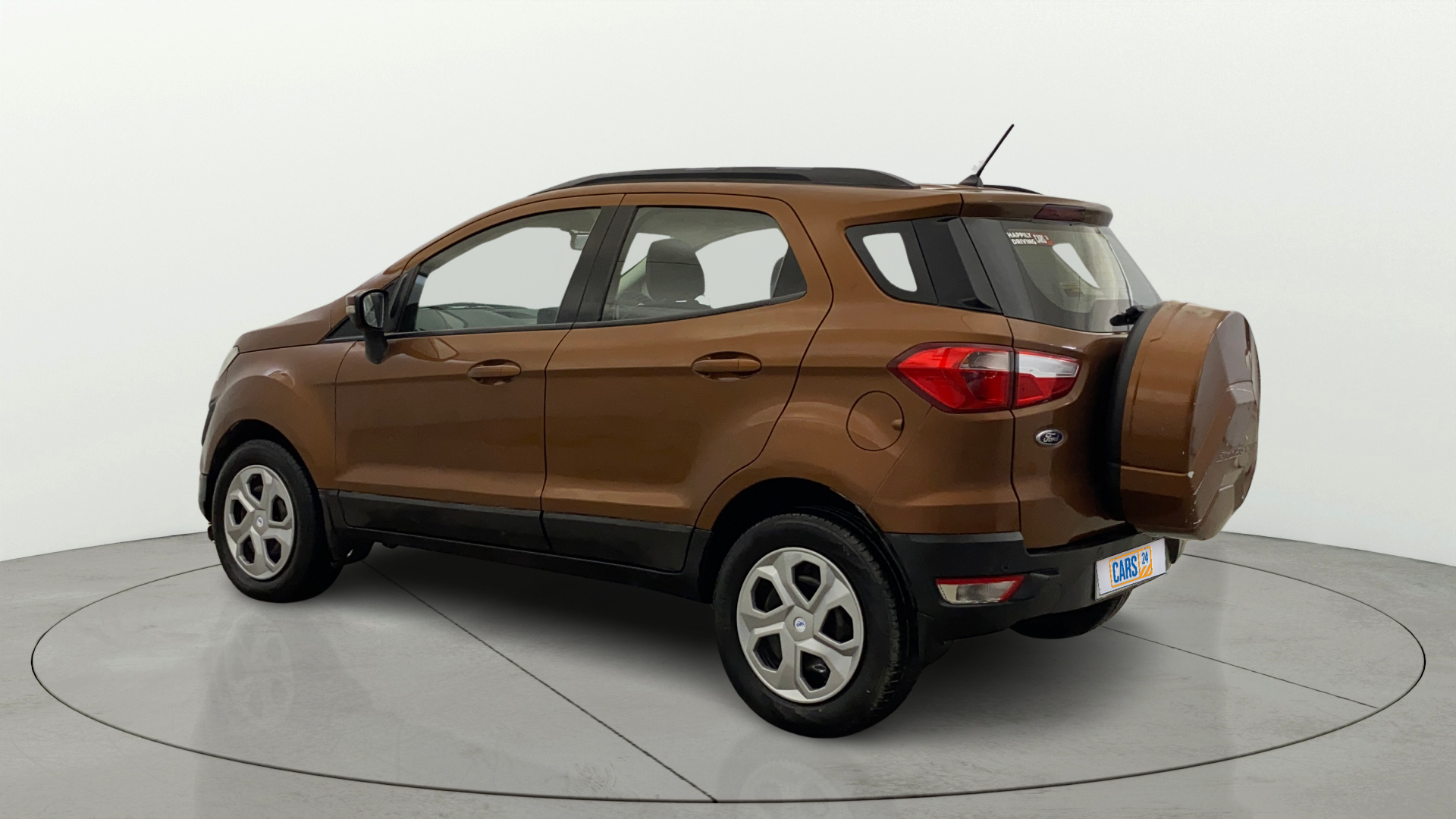 2018 Ford Ecosport TREND + 1.5L PETROL AT, Petrol, Automatic, 58,369 km, Left Back Diagonal