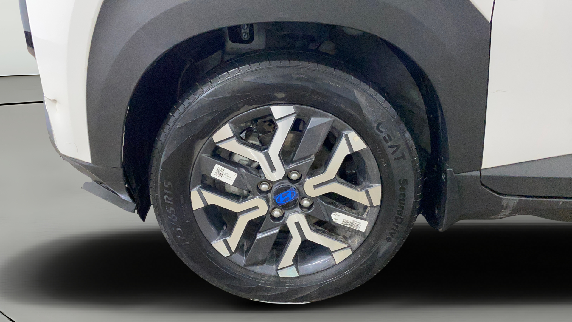 2023 Hyundai EXTER SX (O) CONNECT, Petrol, Manual, 8,945 km, Left Front Wheel