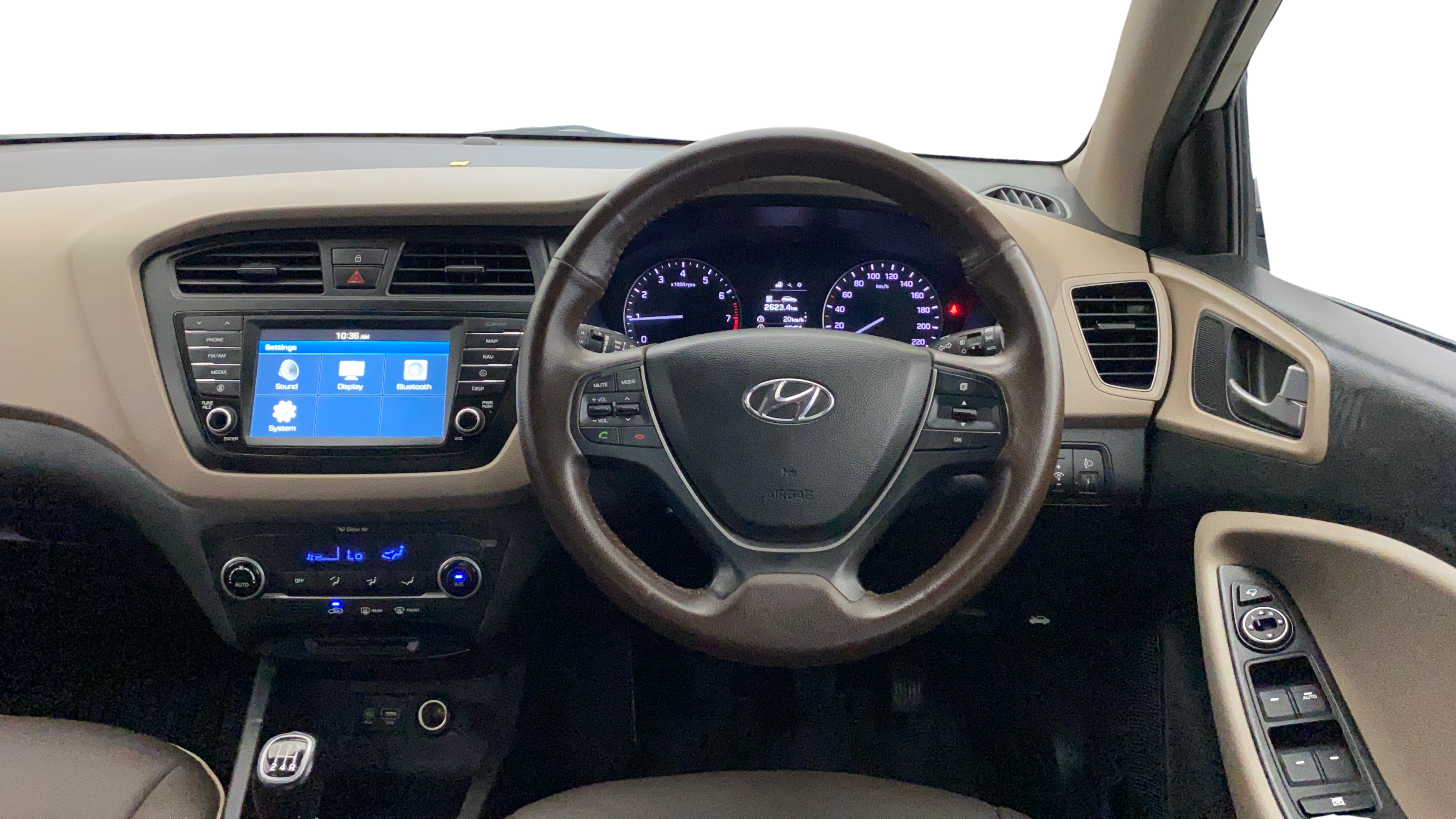 2015 Hyundai Elite i20 ASTA 1.2 (O), Petrol, Manual, 24,246 km, Steering Wheel Close Up