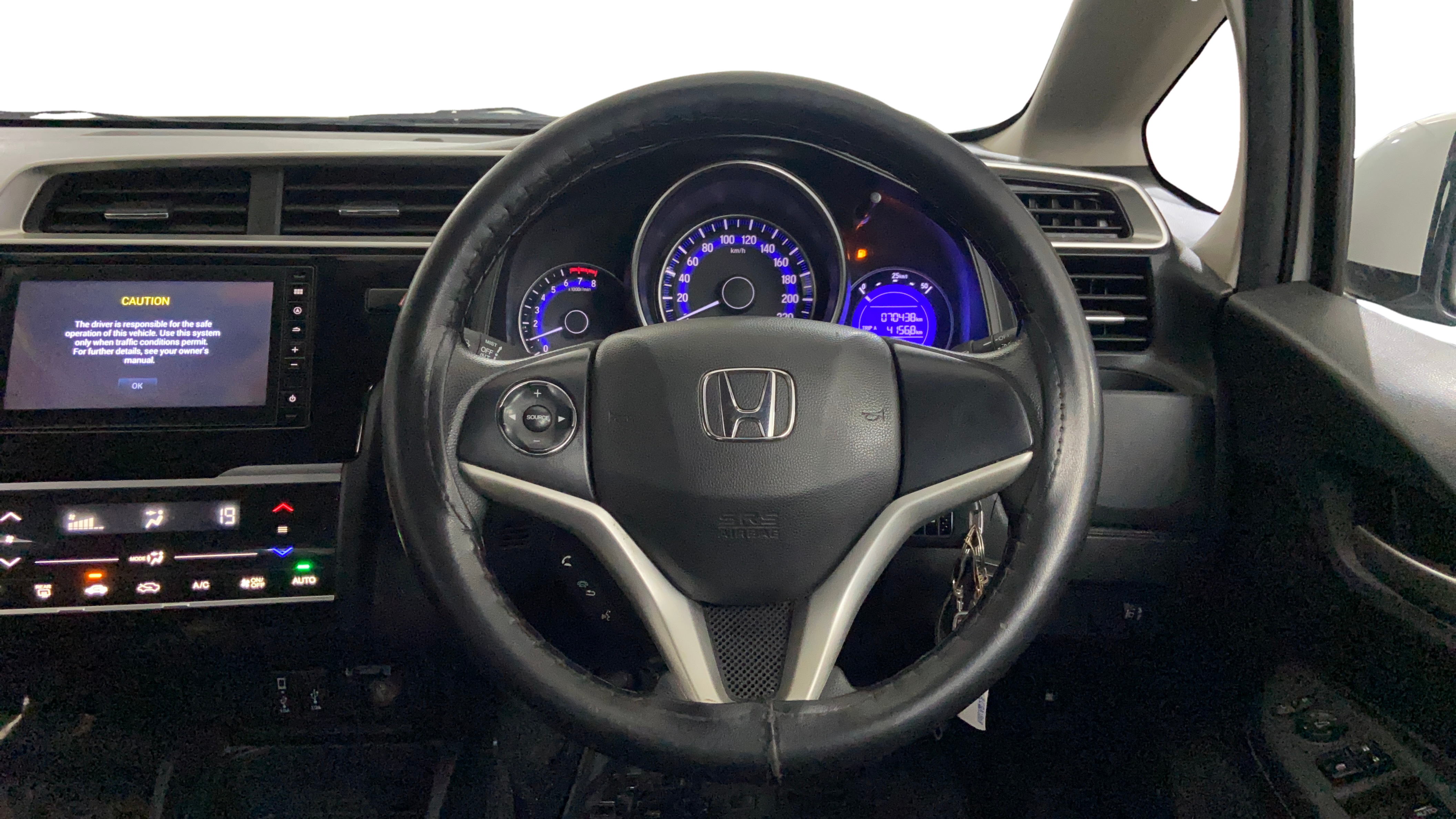2020 Honda WR-V 1.2L I-VTEC SV MT, Petrol, Manual, 70,367 km, Steering Wheel Close Up
