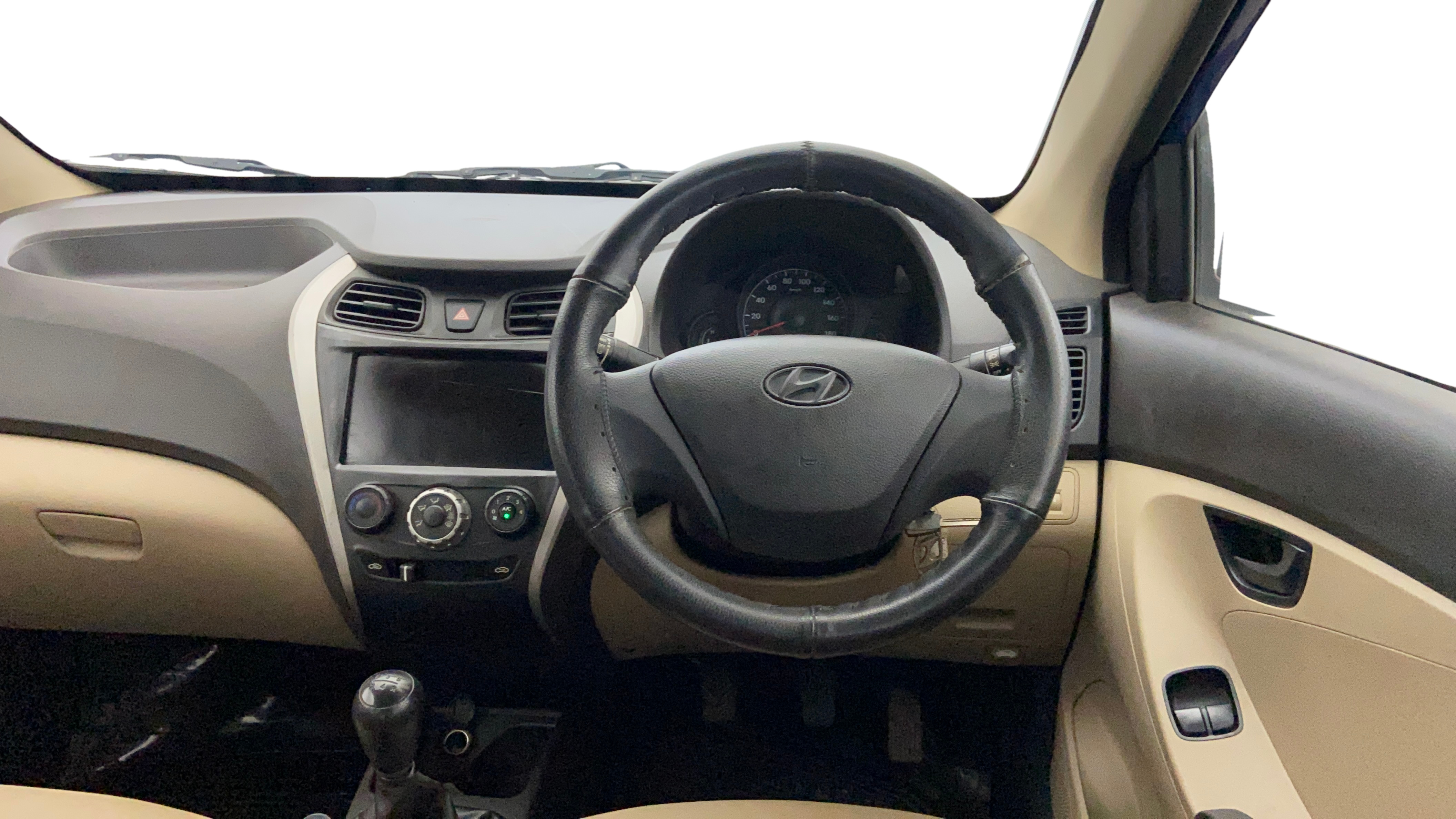 2015 Hyundai Eon ERA +, Petrol, Manual, 22,308 km, Steering Wheel Close Up