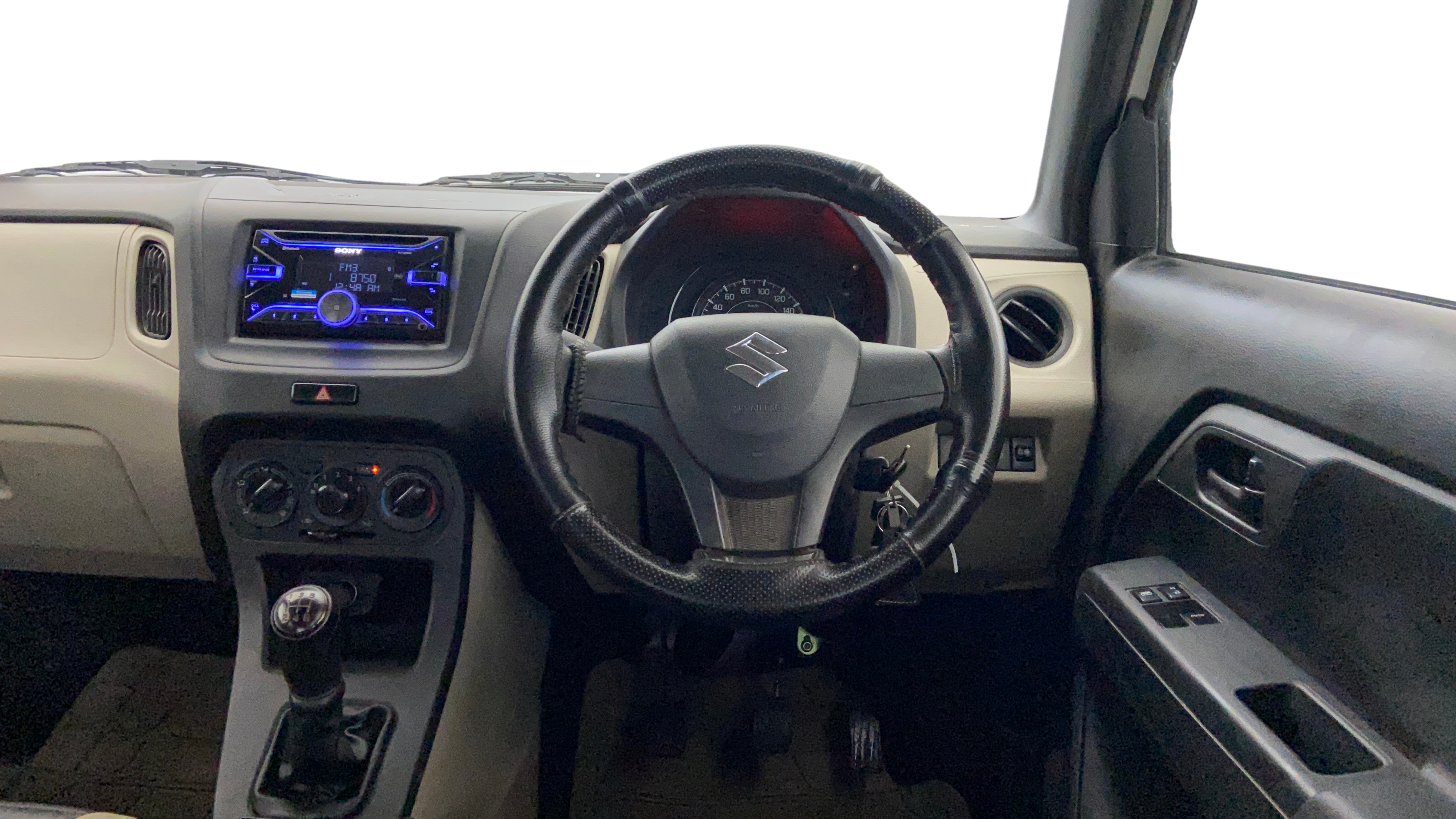2019 Maruti New Wagon-R LXI (O) 1.0, Petrol, Manual, 48,775 km, Steering Wheel Close Up