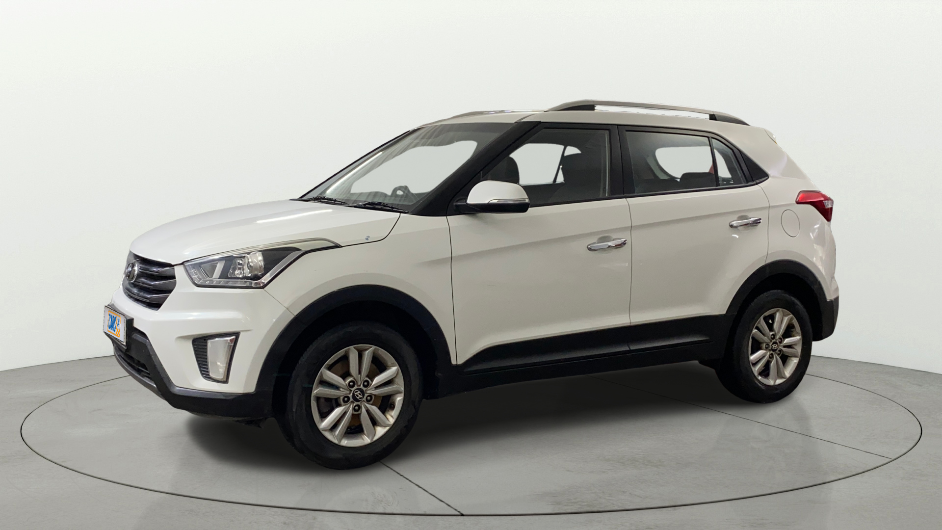 2015 Hyundai Creta SX PLUS 1.6 PETROL, Petrol, Manual, 62,487 km, Left Front Diagonal