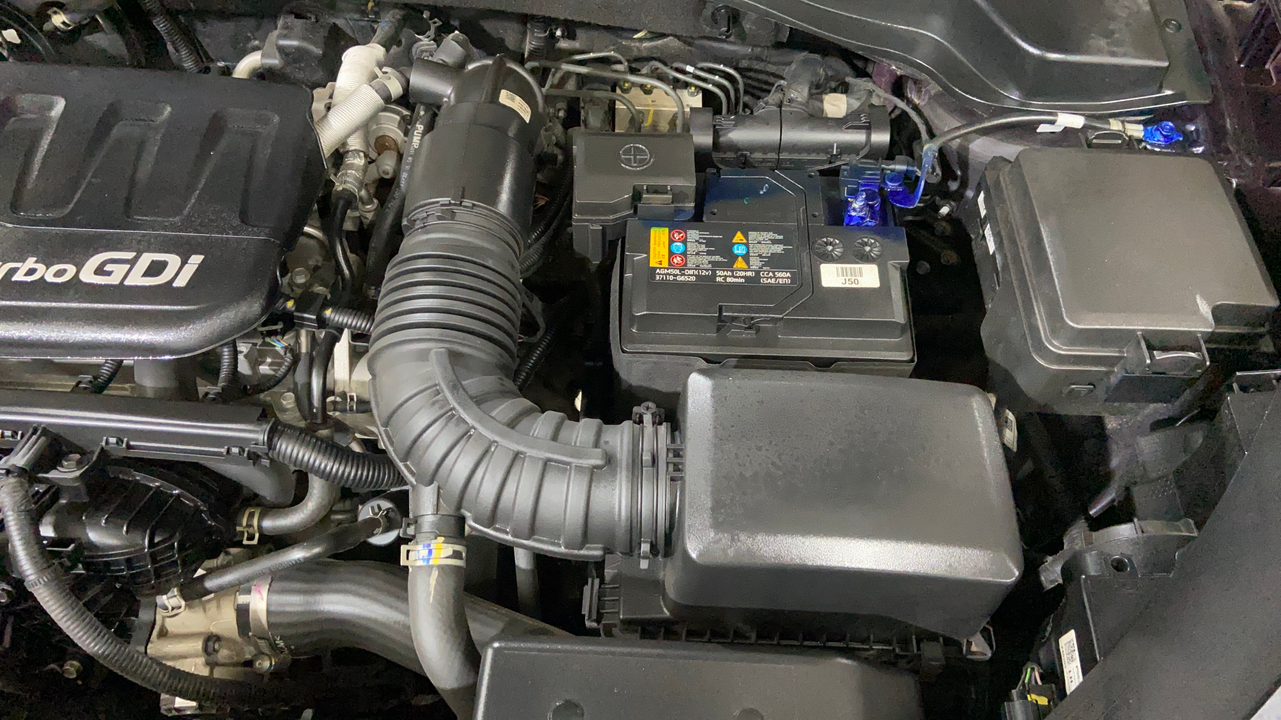 2024 KIA SONET HTK PLUS 1.0 TURBO PETROL IMT, Petrol, Manual, 22,103 km, Engine View - Right