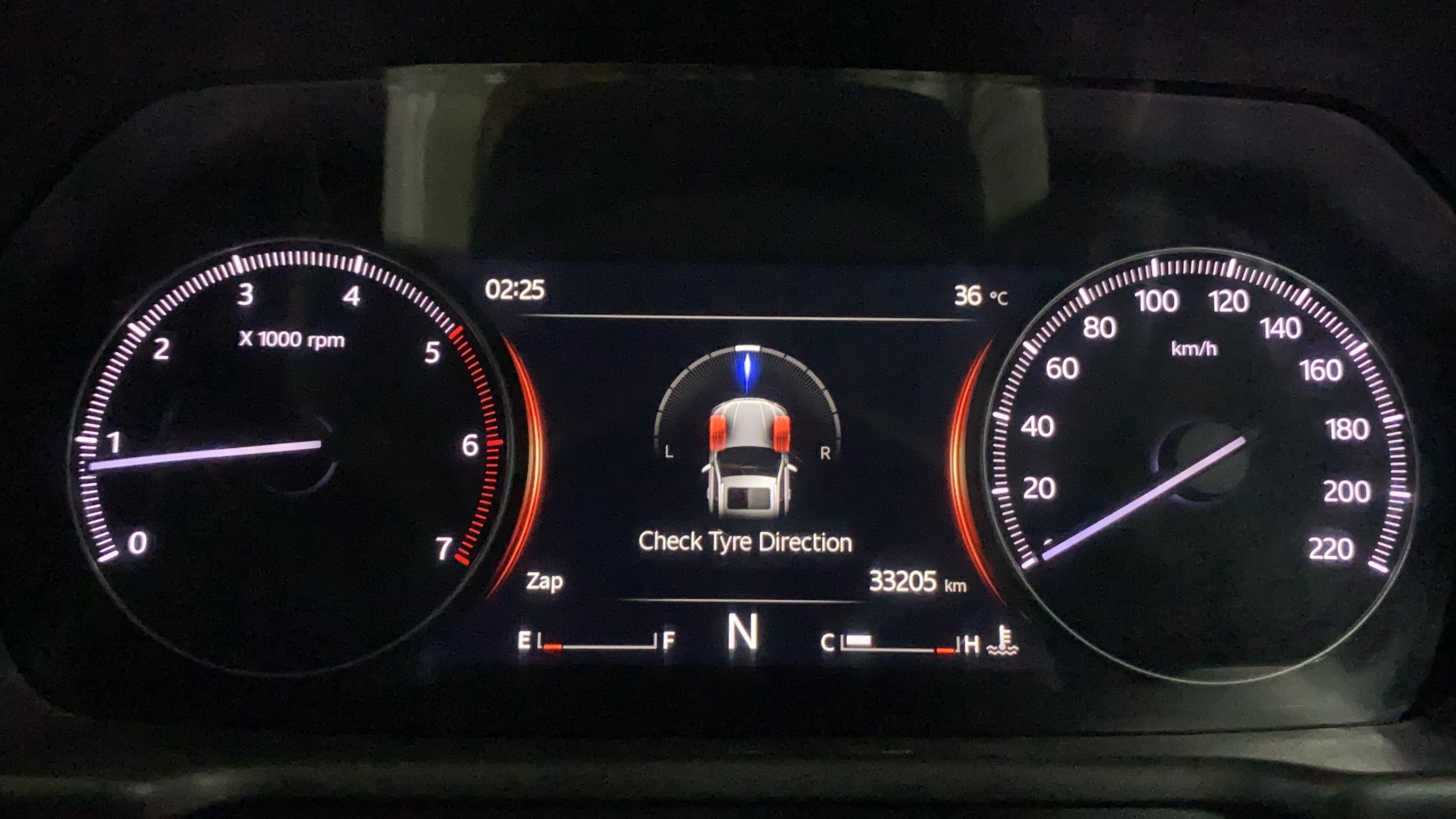 2023 Mahindra SCORPIO-N Z6 DIESEL MT 2WD 7 STR, Diesel, Manual, 33,077 km, Odometer Image