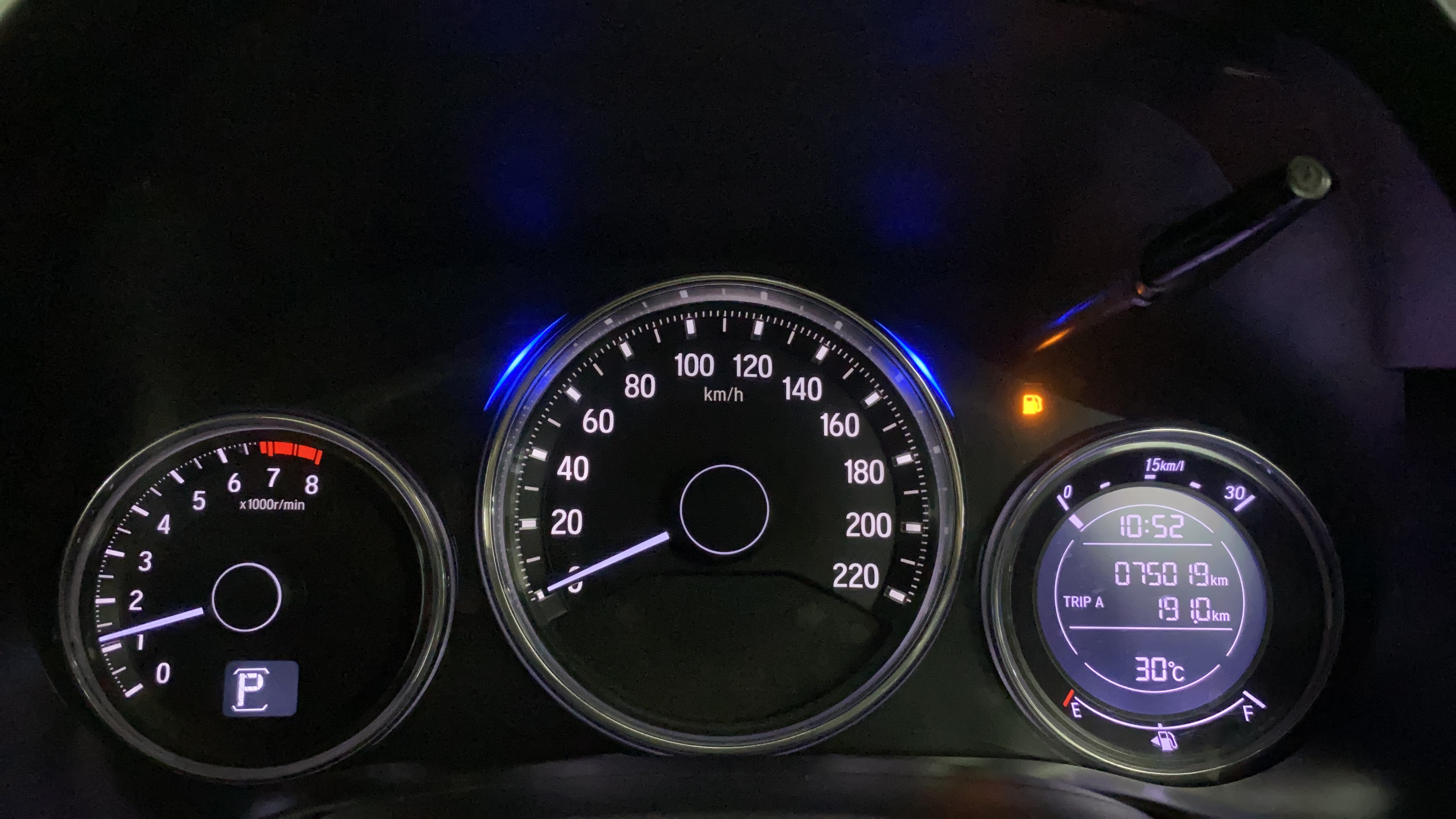 2019 Honda City 1.5L I-VTEC ZX CVT, Petrol, Automatic, 75,009 km, Odometer Image