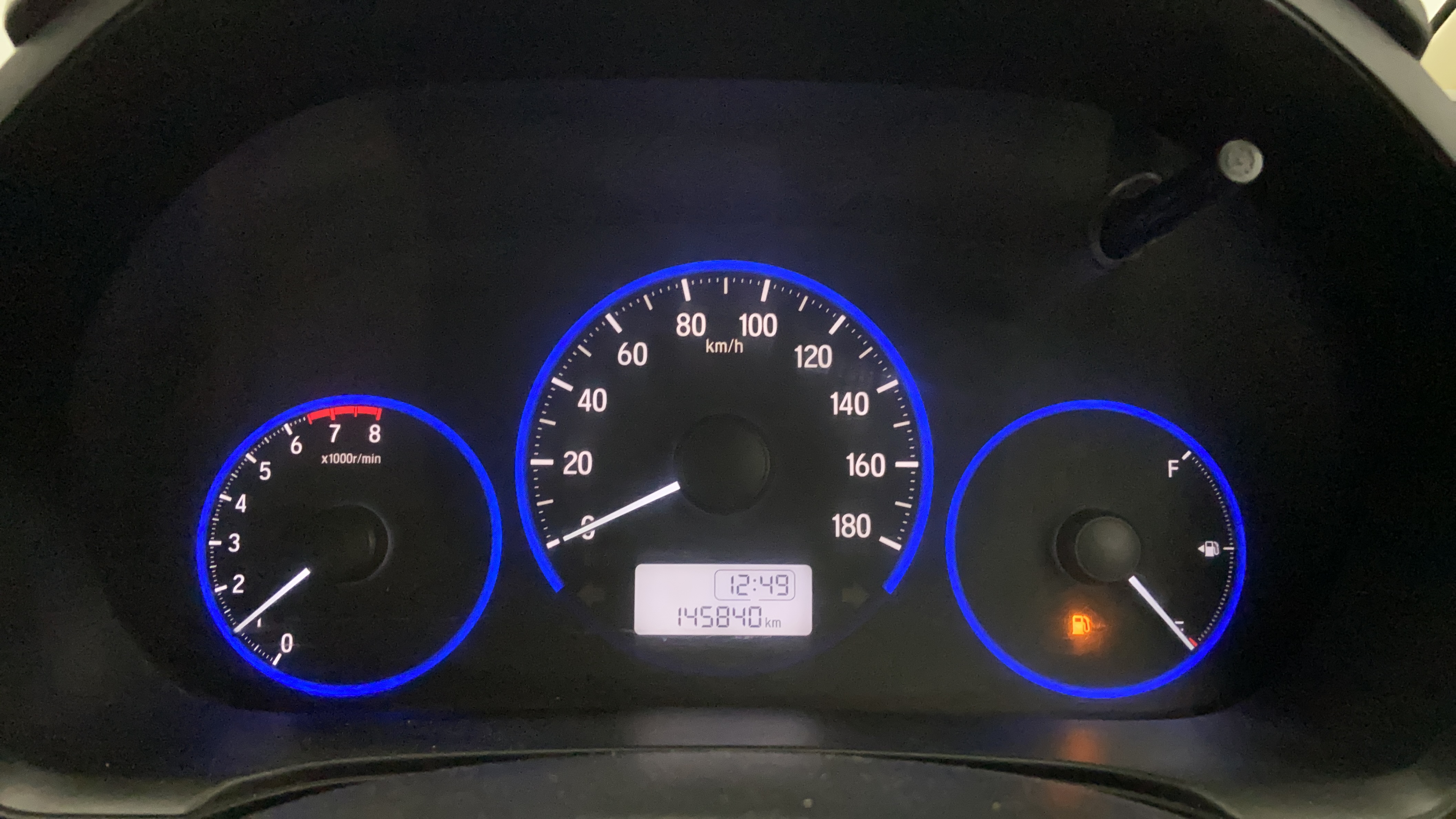 2017 Honda Amaze 1.2L I-VTEC S, Petrol, Manual, 1,45,797 km, Odometer Image
