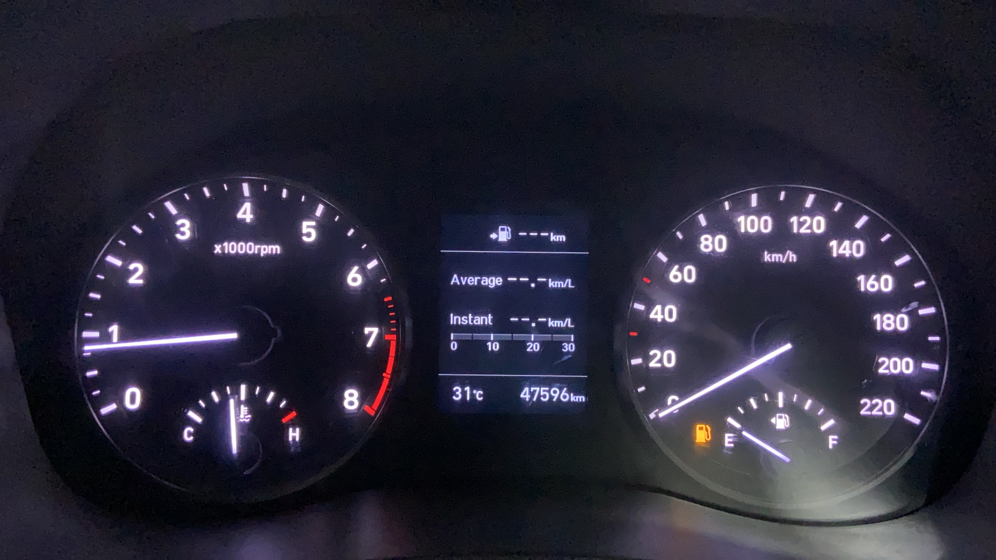 2019 Hyundai Verna 1.6 VTVT SX, Petrol, Manual, 47,530 km, Odometer Image
