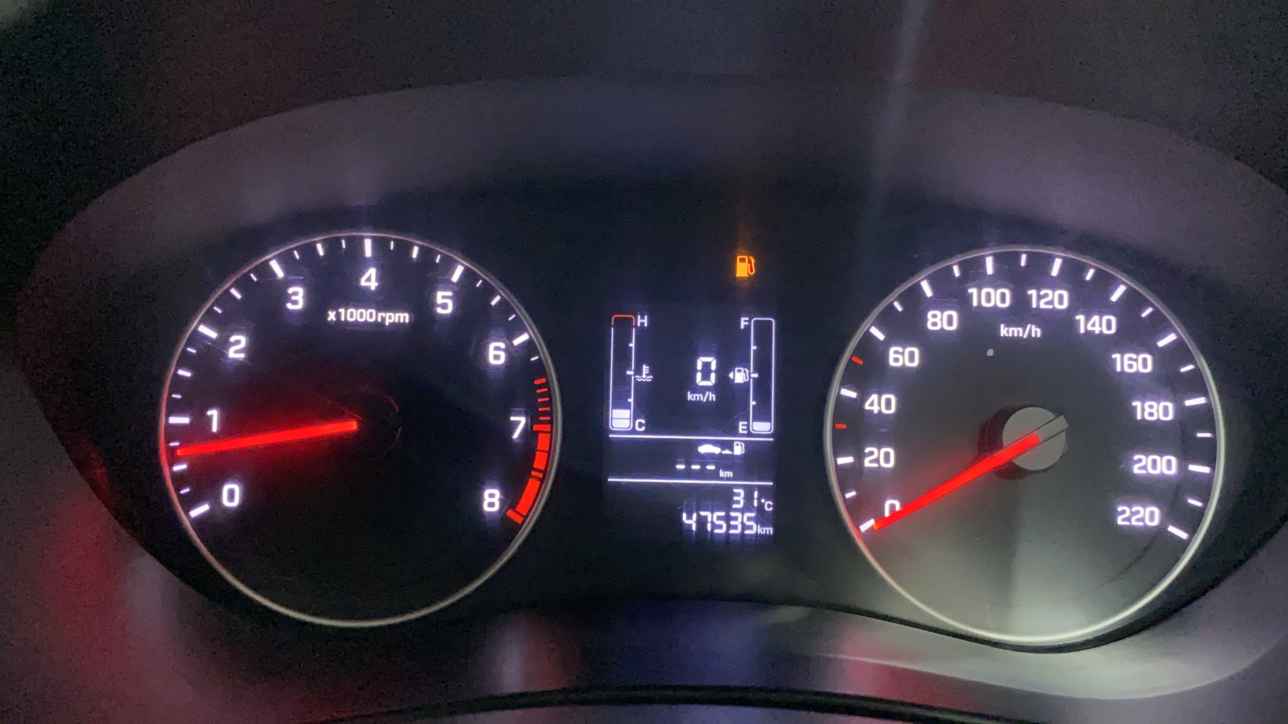2018 Hyundai Elite i20 ASTA 1.2, Petrol, Manual, 47,520 km, Odometer Image