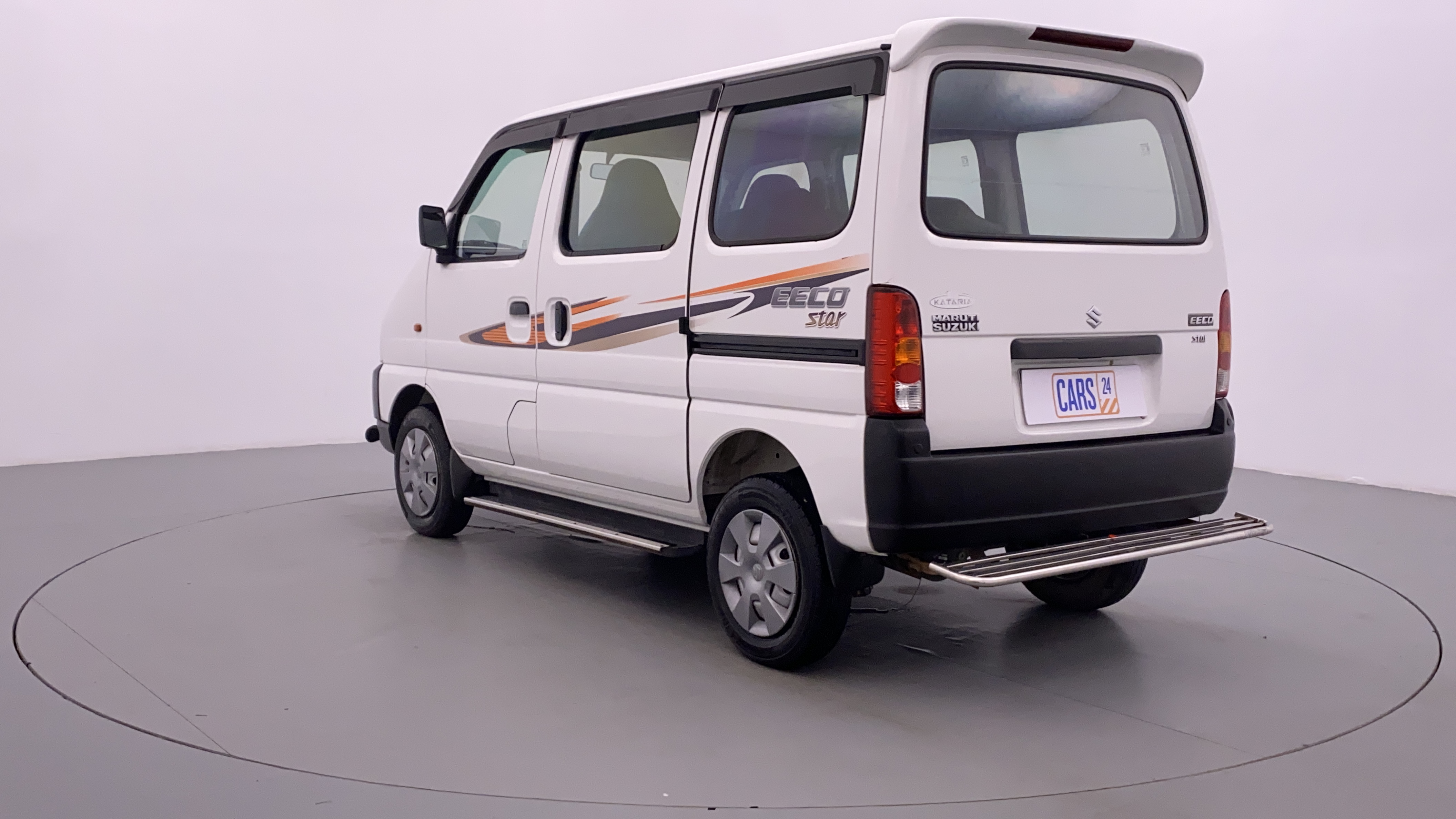2018 Maruti Eeco 5 STR WITH AC PLUSHTR, Petrol, Manual, 18,005 km, Left Back Diagonal (45- Degree) View