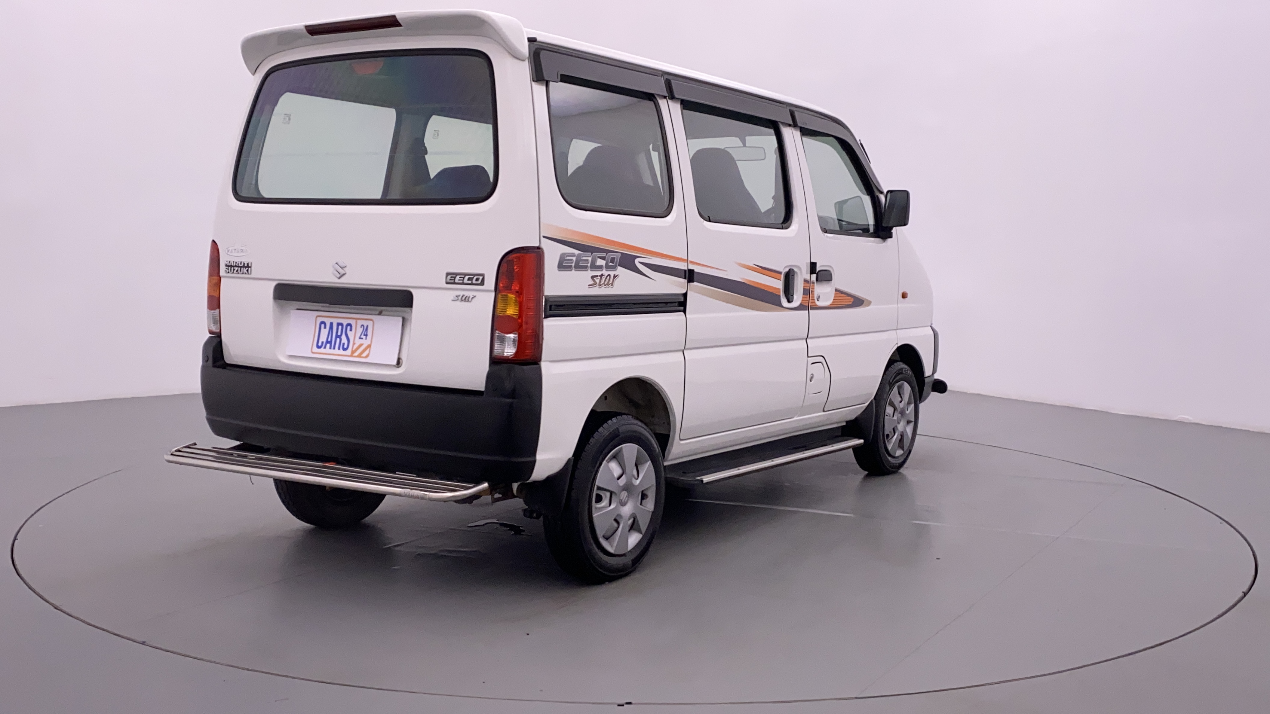 2018 Maruti Eeco 5 STR WITH AC PLUSHTR, Petrol, Manual, 18,005 km, Right Back Diagonal (45- Degree) View