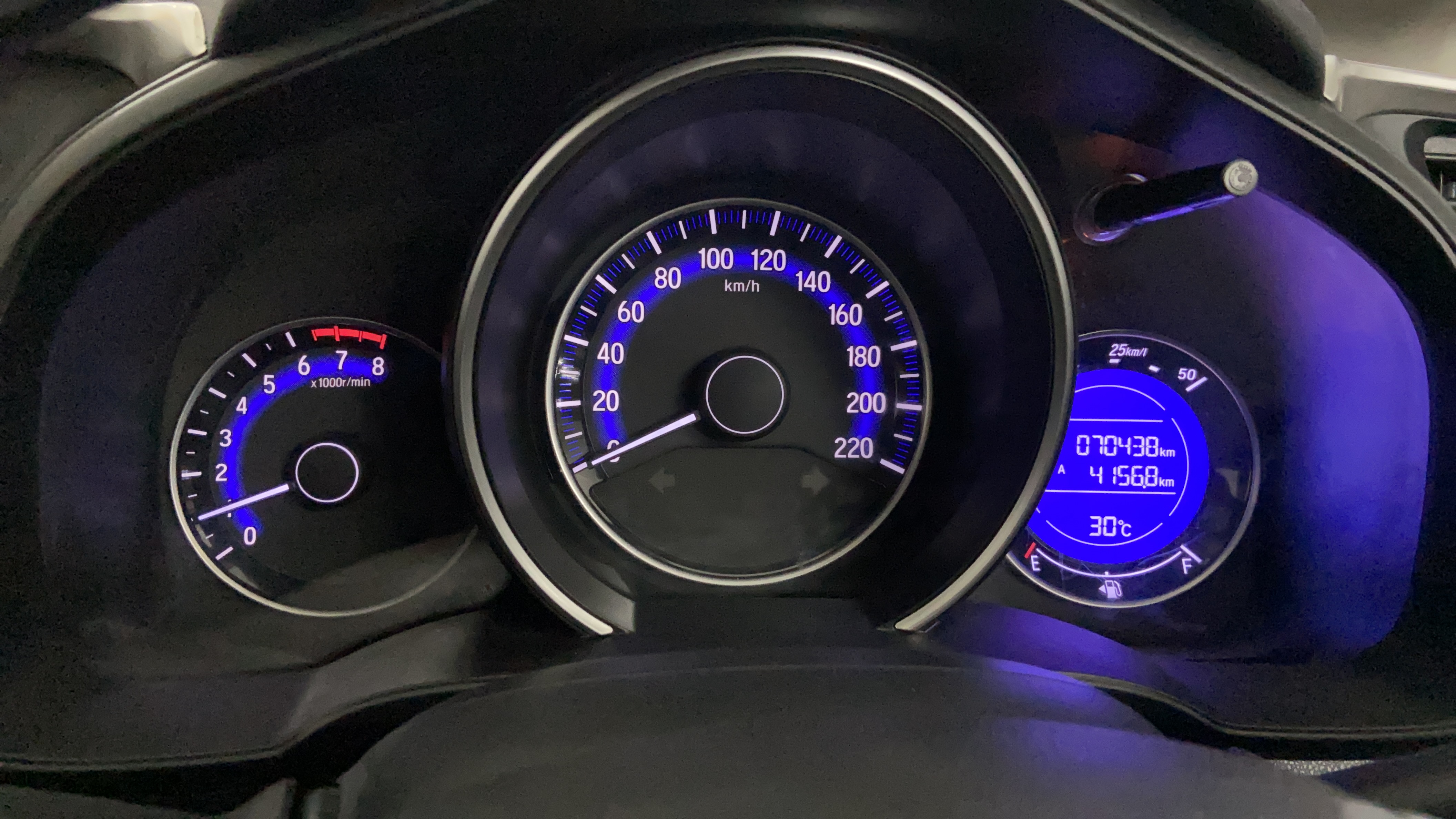 2020 Honda WR-V 1.2L I-VTEC SV MT, Petrol, Manual, 70,367 km, Odometer Image