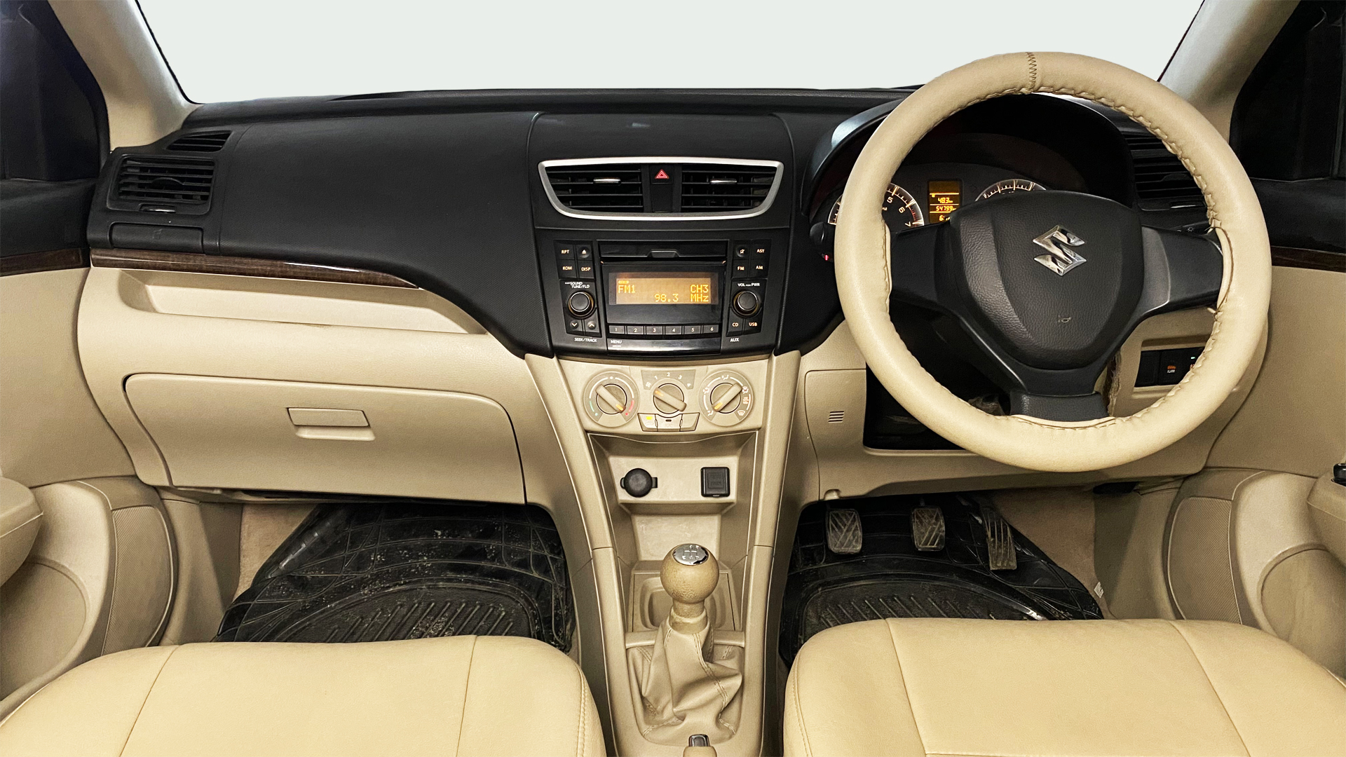 2015 Maruti Swift Dzire VXI 1.2 BS IV, Petrol, Manual, 54,924 km, Dashboard View