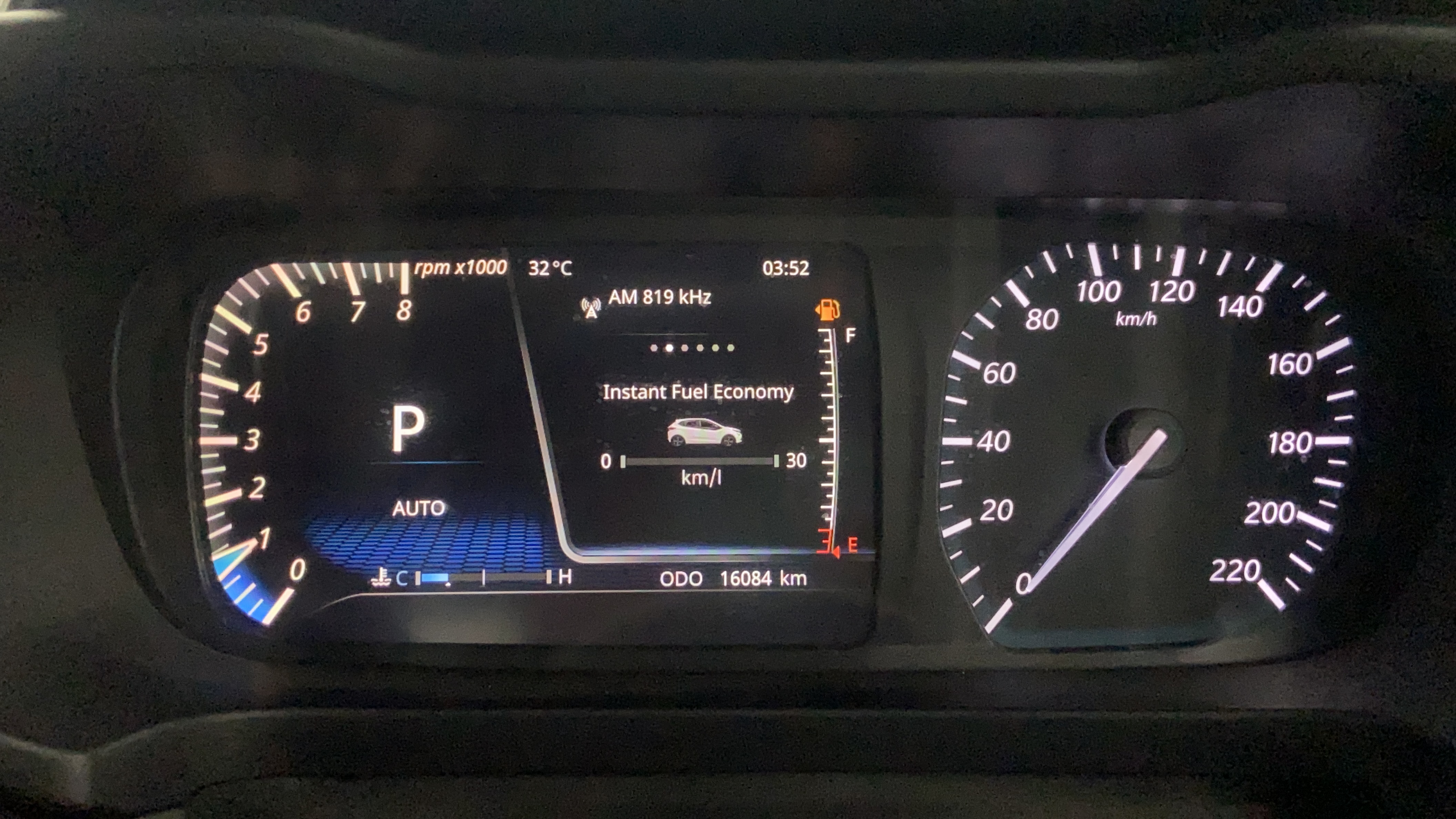 2023 Tata ALTROZ XZA PLUS, Petrol, Automatic, 16,016 km, Odometer Image