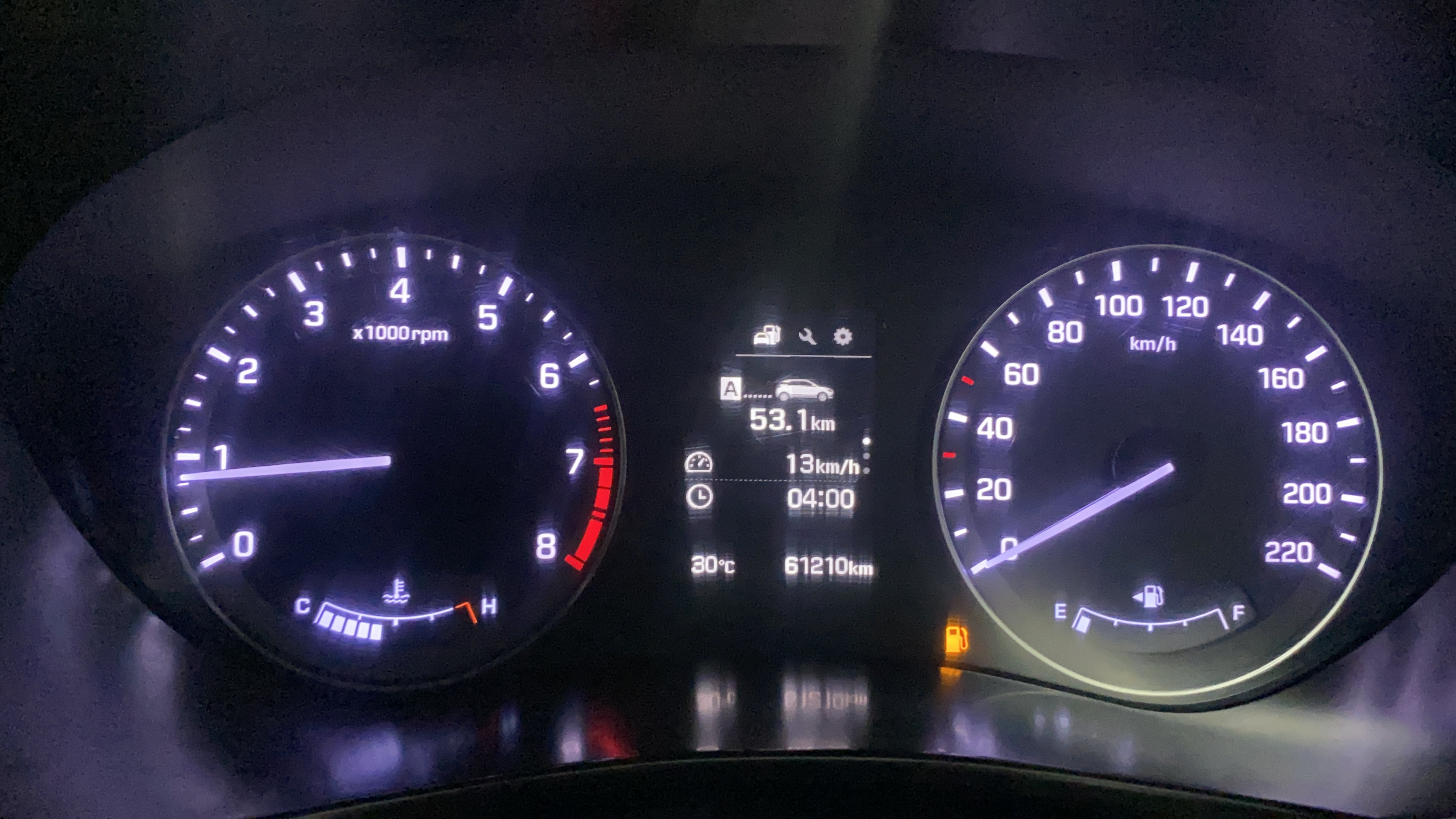 2016 Hyundai Elite i20 ASTA 1.2 (O), Petrol, Manual, 61,198 km, Odometer Image