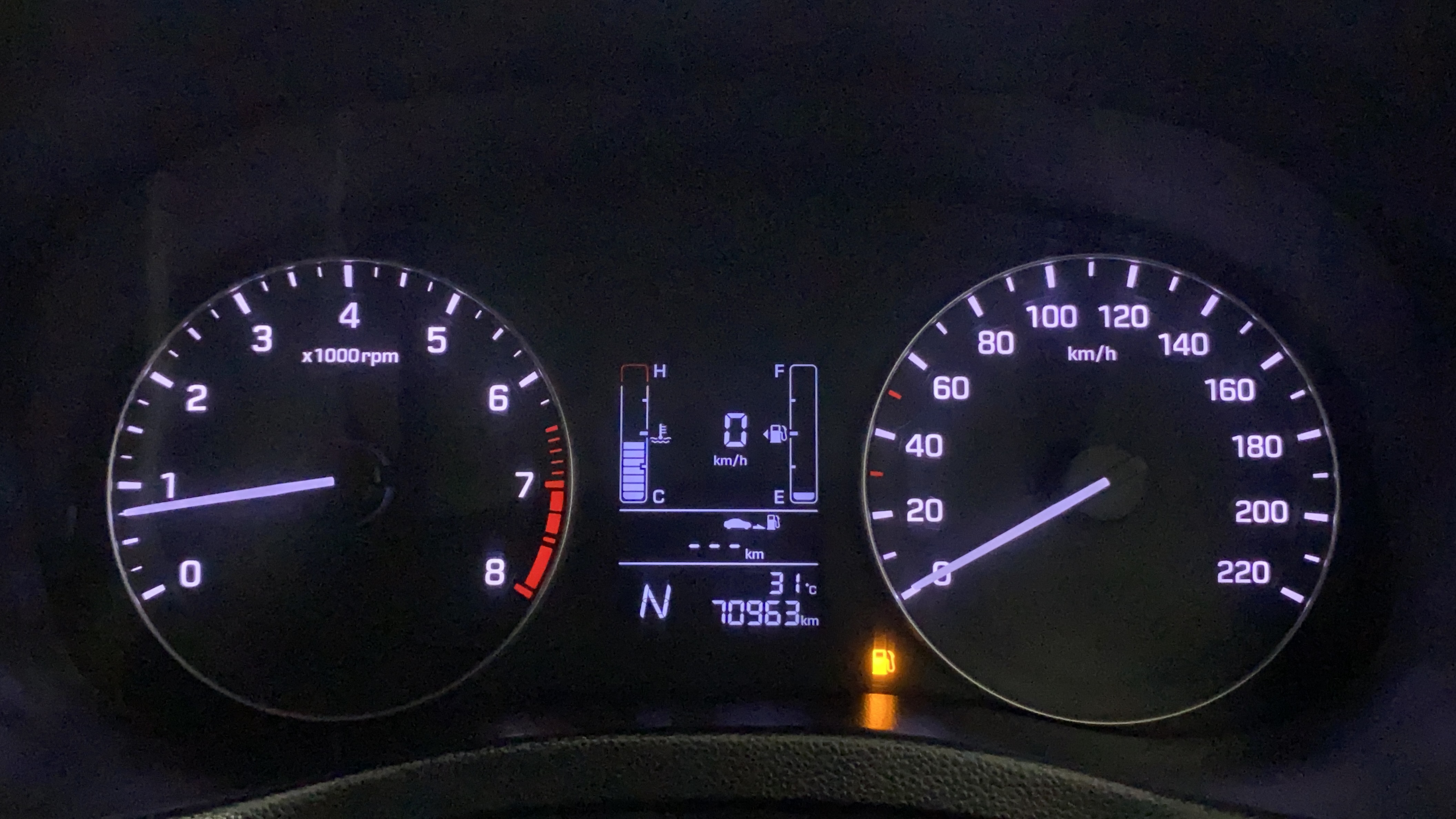 2018 Hyundai Creta SX AT 1.6 PETROL, Petrol, Automatic, 70,953 km, Odometer Image
