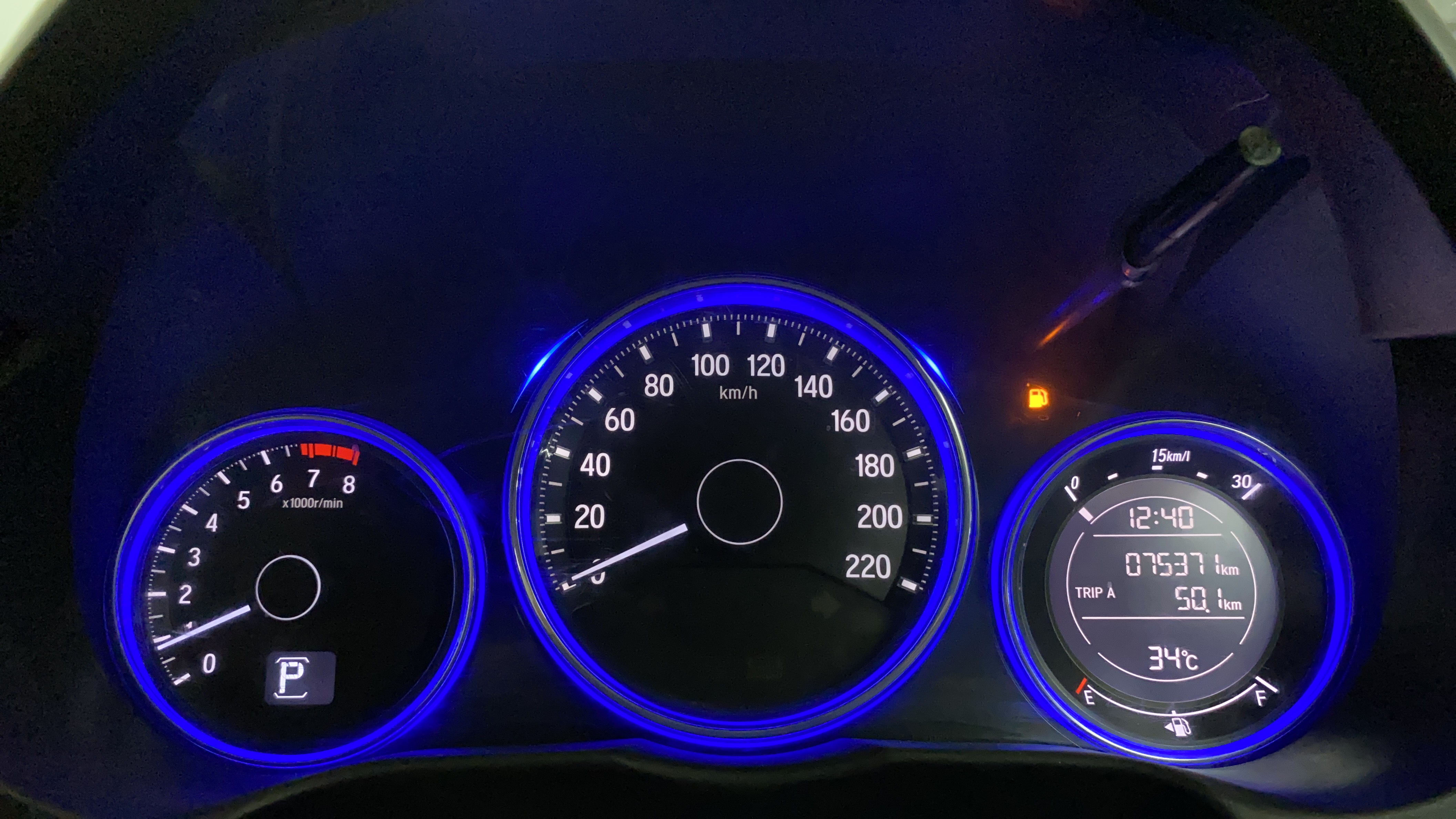 2016 Honda City 1.5L I-VTEC VX CVT, Petrol, Automatic, 75,361 km, Odometer Image