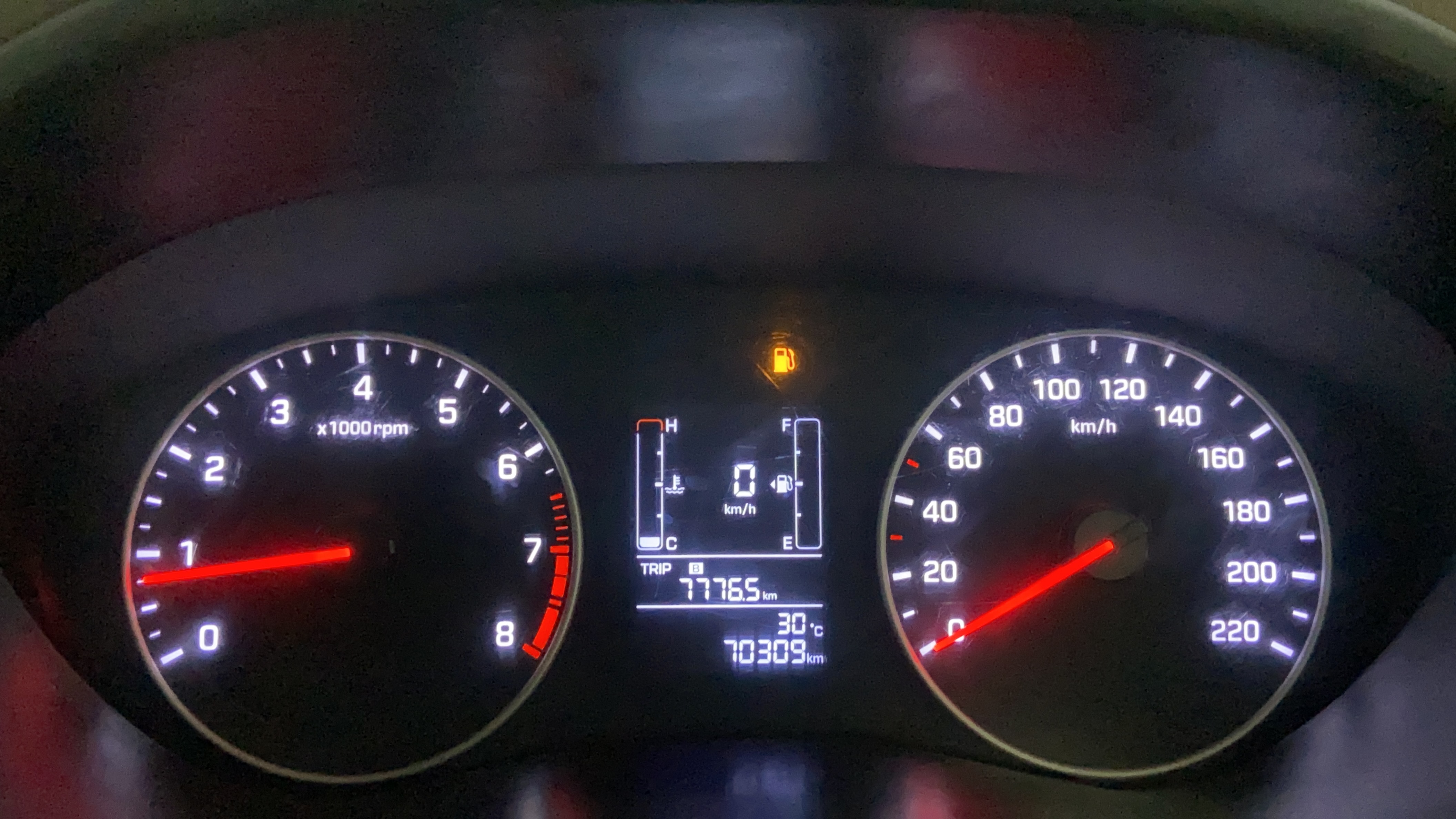 2020 Hyundai Elite i20 MAGNA PLUS 1.2, Petrol, Manual, 70,307 km, Odometer Image