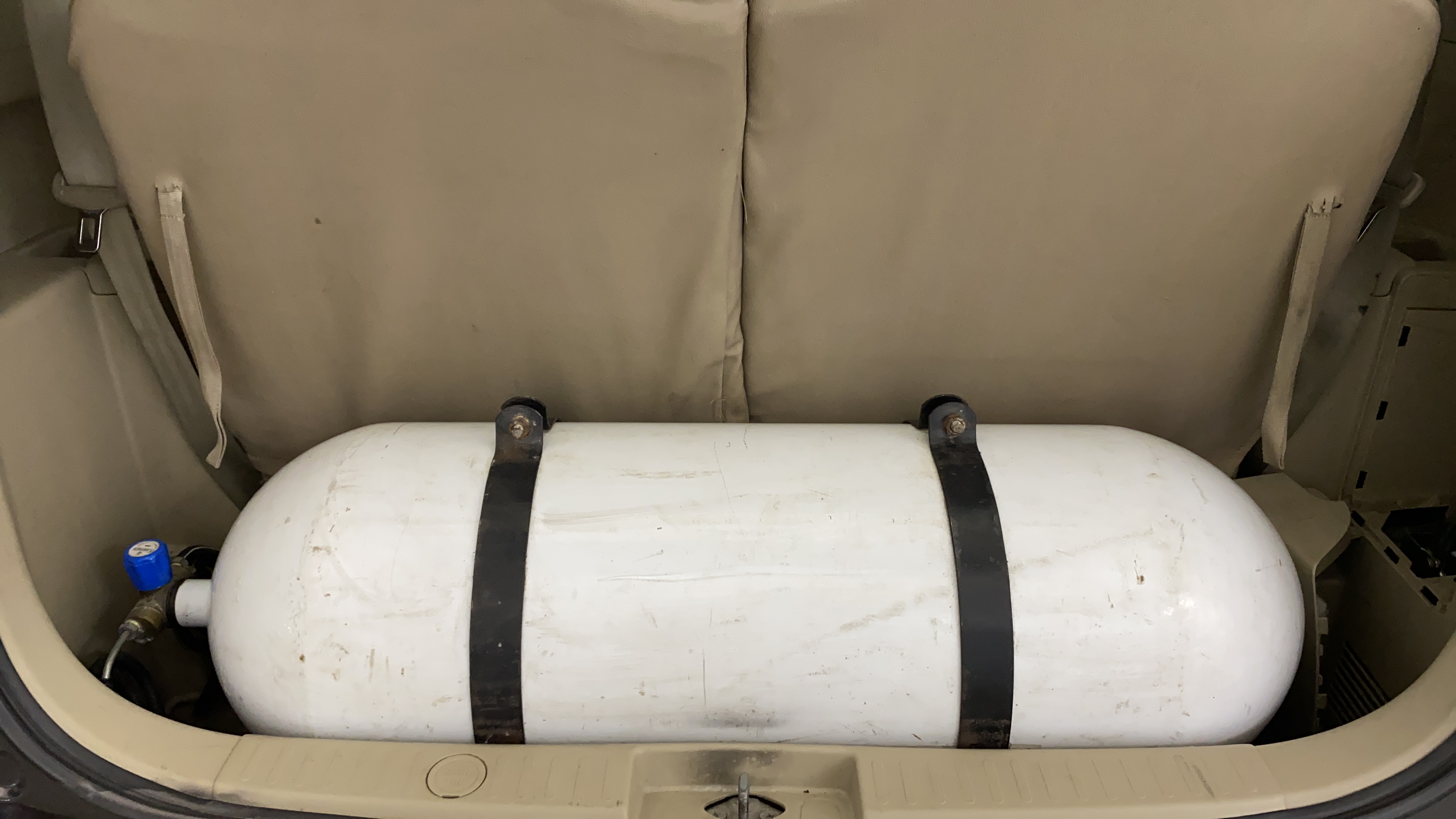 2016 Maruti Ertiga VXI, CNG, Manual, 55,657 km, Boot Inside