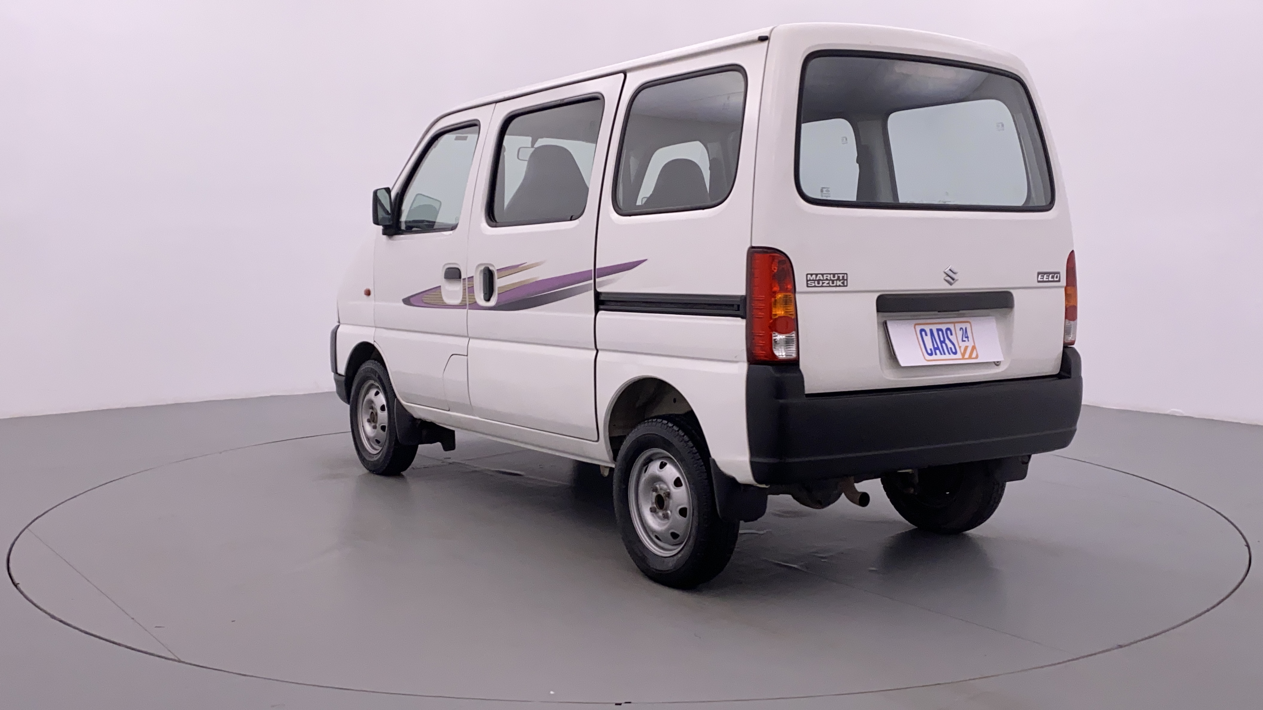 2014 Maruti Eeco 5 STR WITH AC PLUSHTR, CNG, Manual, 49,482 km, Left Back Diagonal (45- Degree) View
