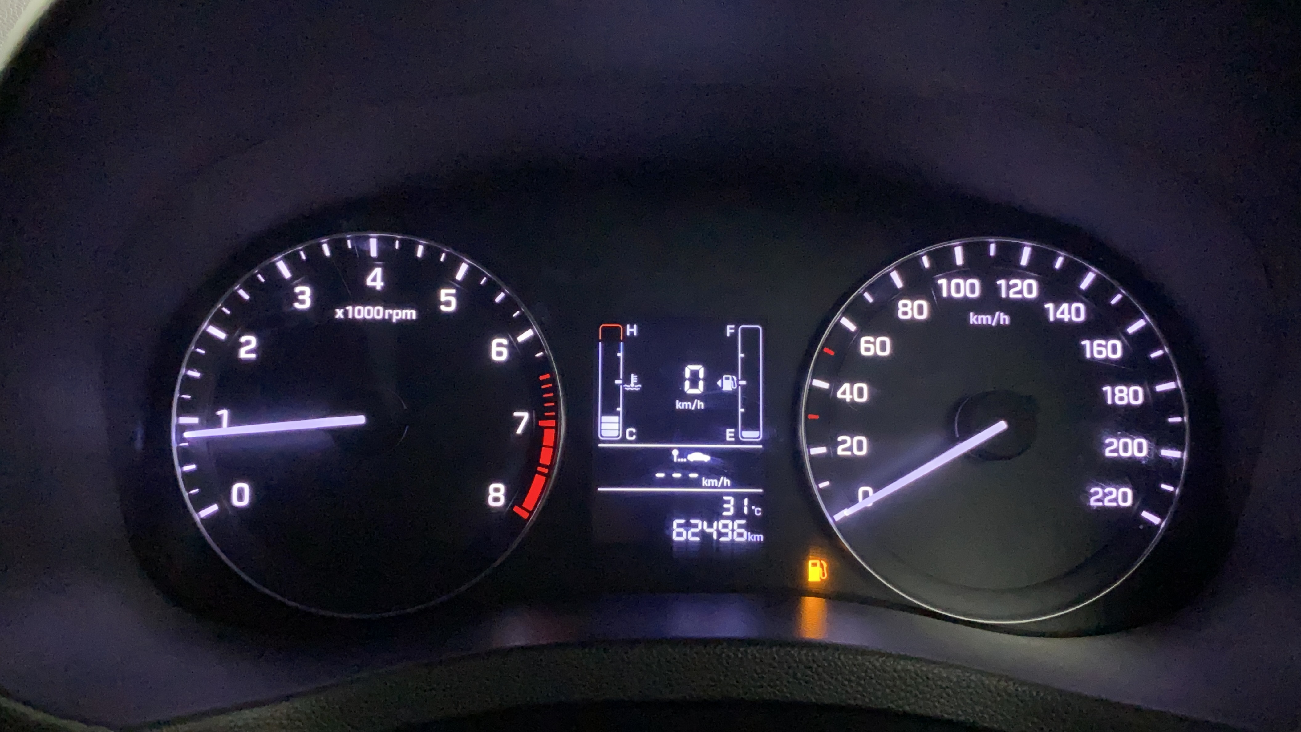2015 Hyundai Creta SX PLUS 1.6 PETROL, Petrol, Manual, 62,487 km, Odometer Image