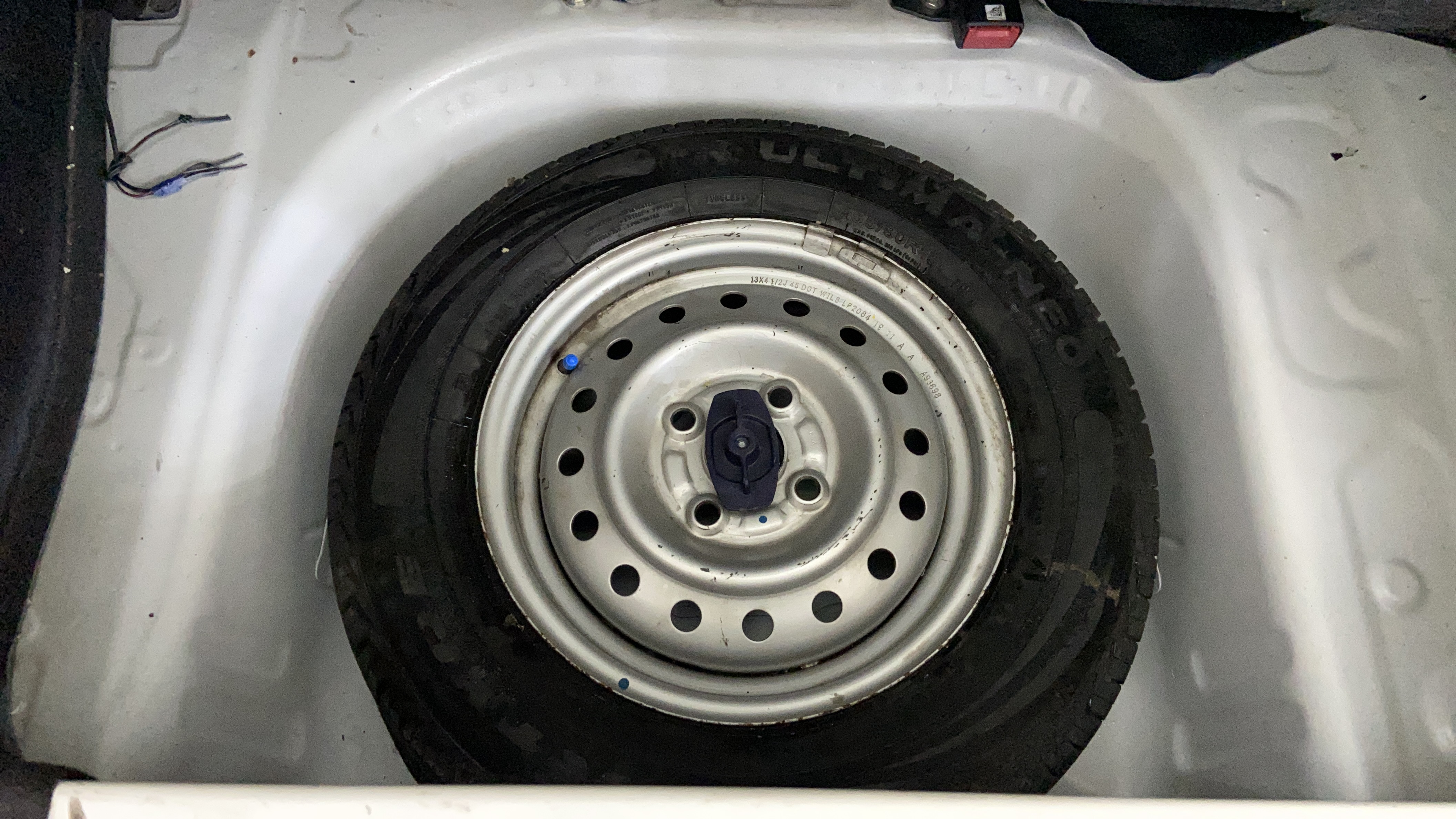 2019 Maruti New Wagon-R LXI (O) 1.0, Petrol, Manual, 48,775 km, Spare Tyre