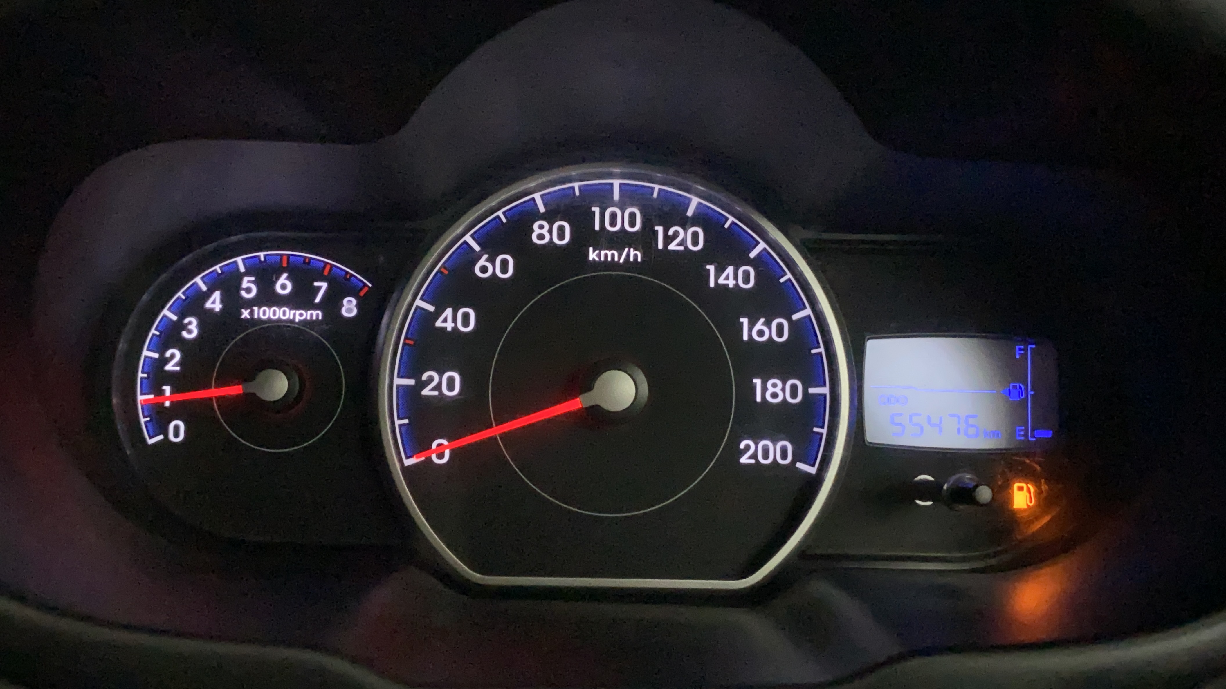 2013 Hyundai i10 ERA 1.1, Petrol, Manual, 55,465 km, Odometer Image