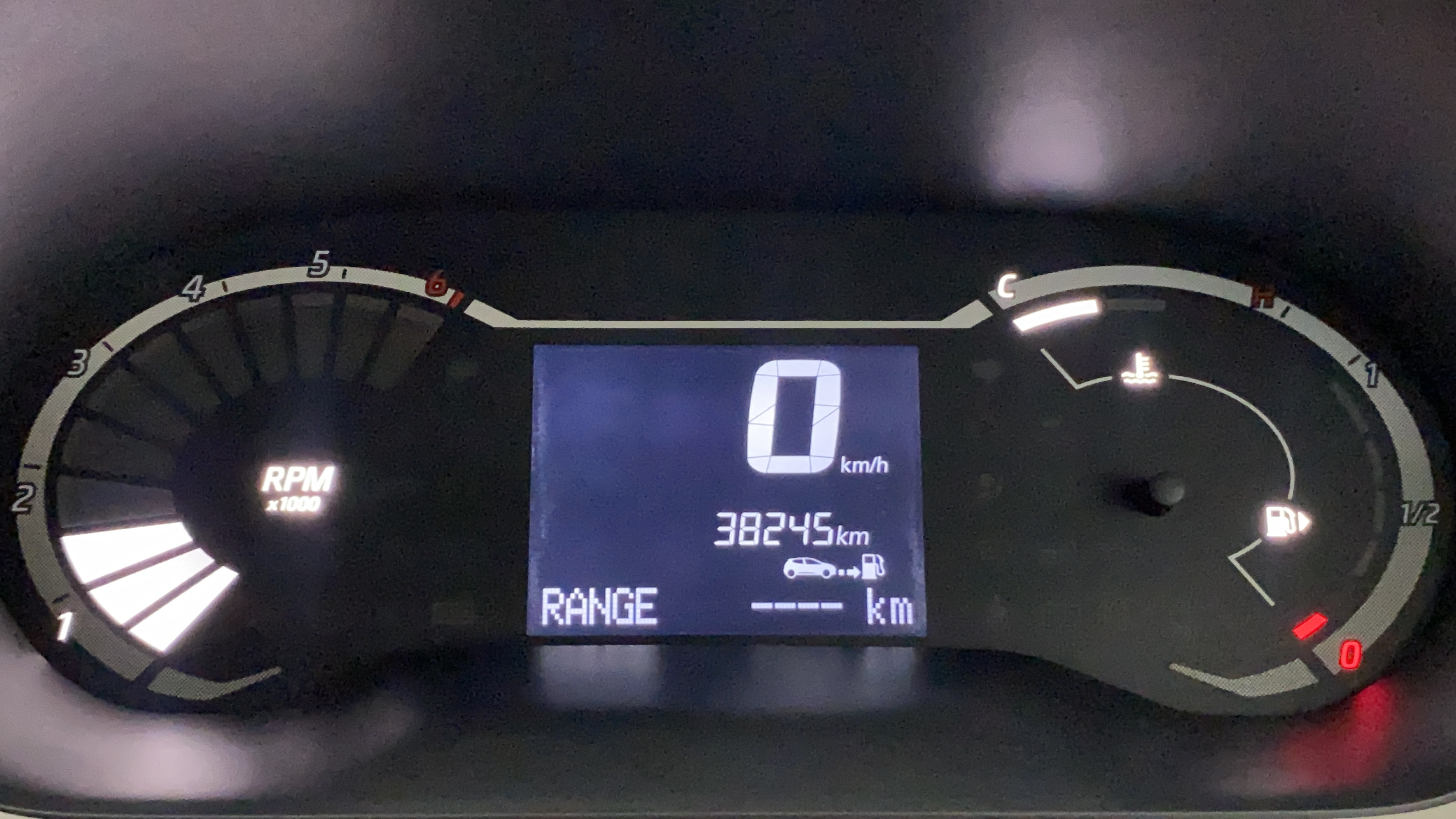 2023 Nissan MAGNITE XL, Petrol, Manual, 38,237 km, Odometer Image