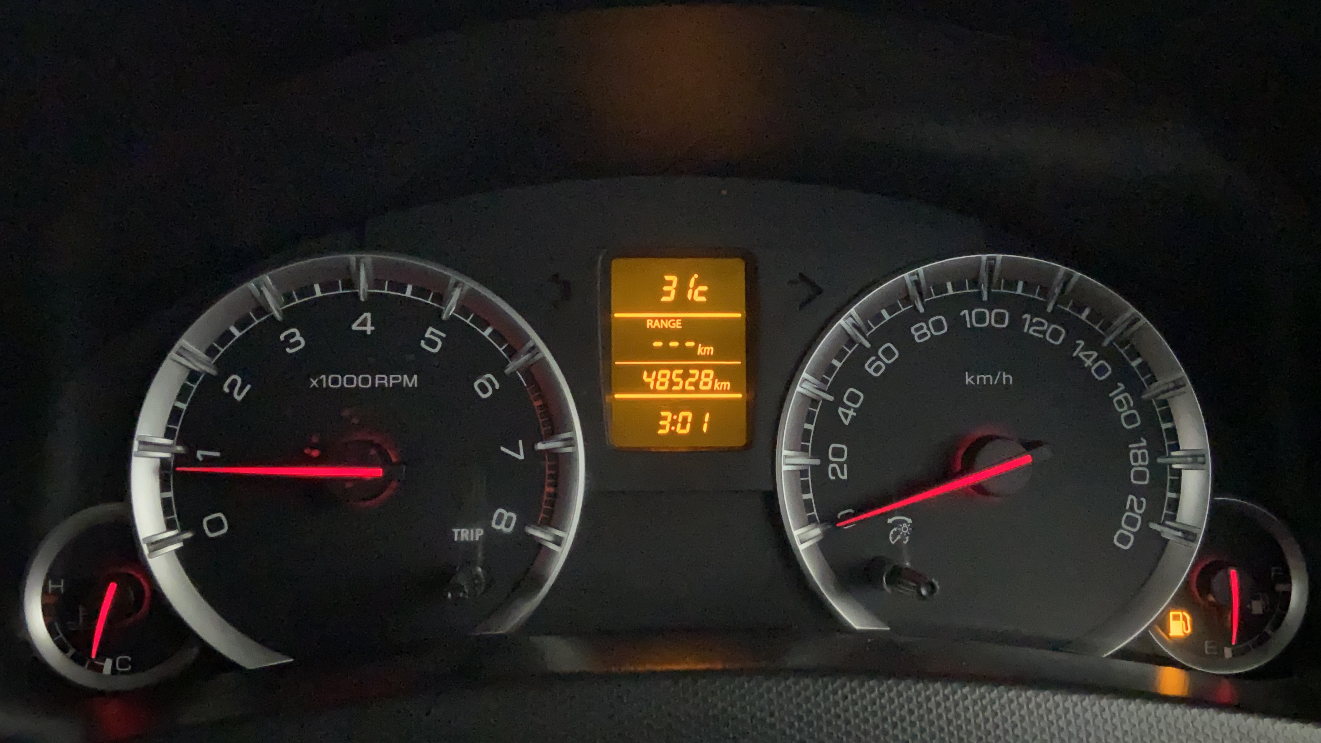 2015 Maruti Swift ZXI, Petrol, Manual, 48,517 km, Odometer Image